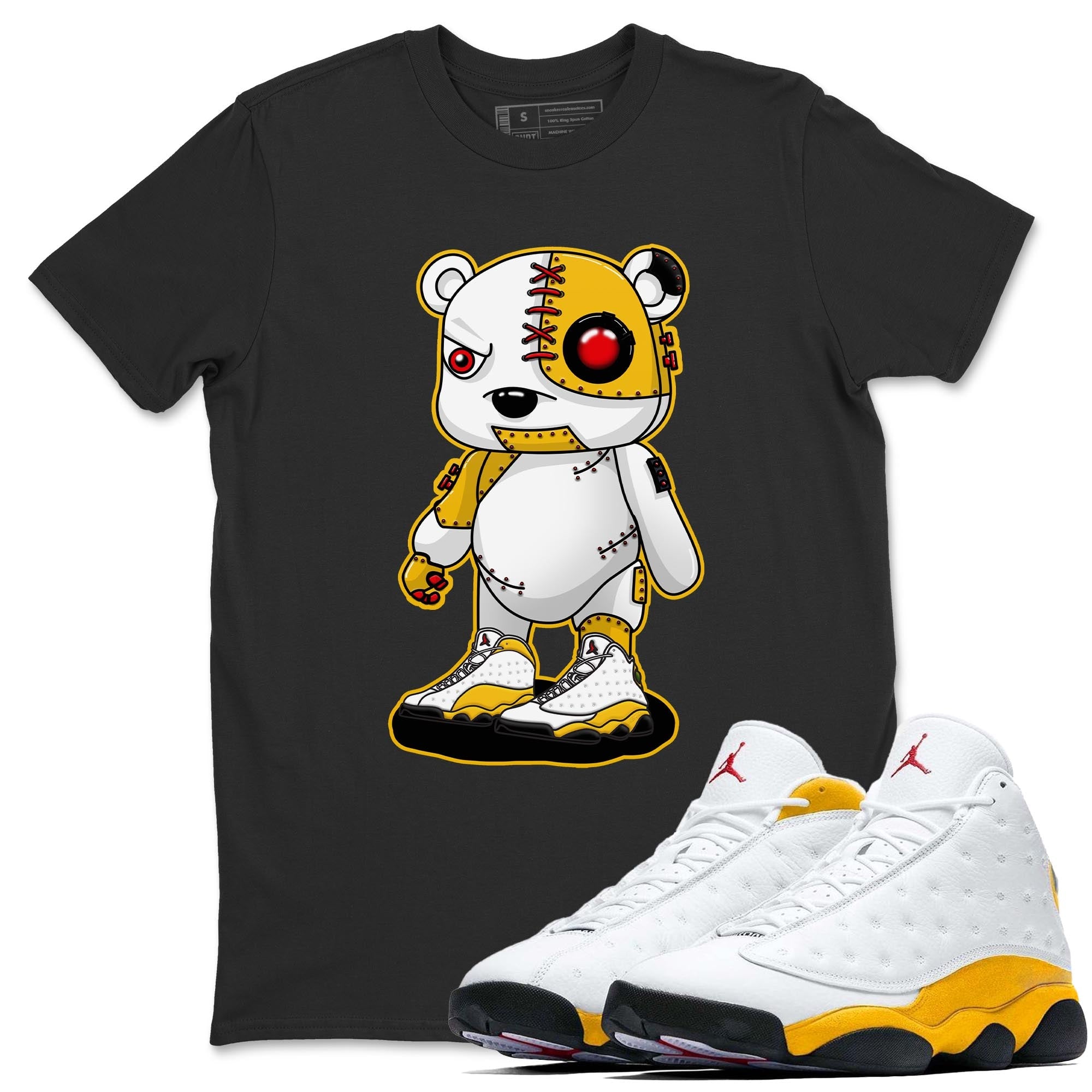 Cyborg Bear Unisex Tops - Air Jordan 13 Del Sol