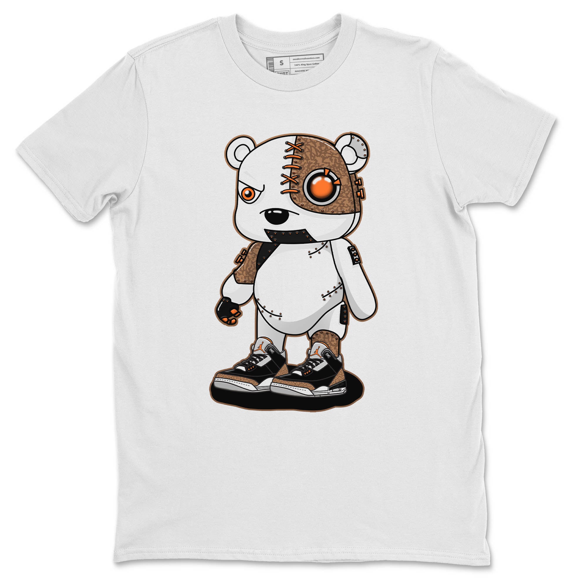 Cyborg Bear Unisex Tops - Air Jordan 3 Desert Elephant