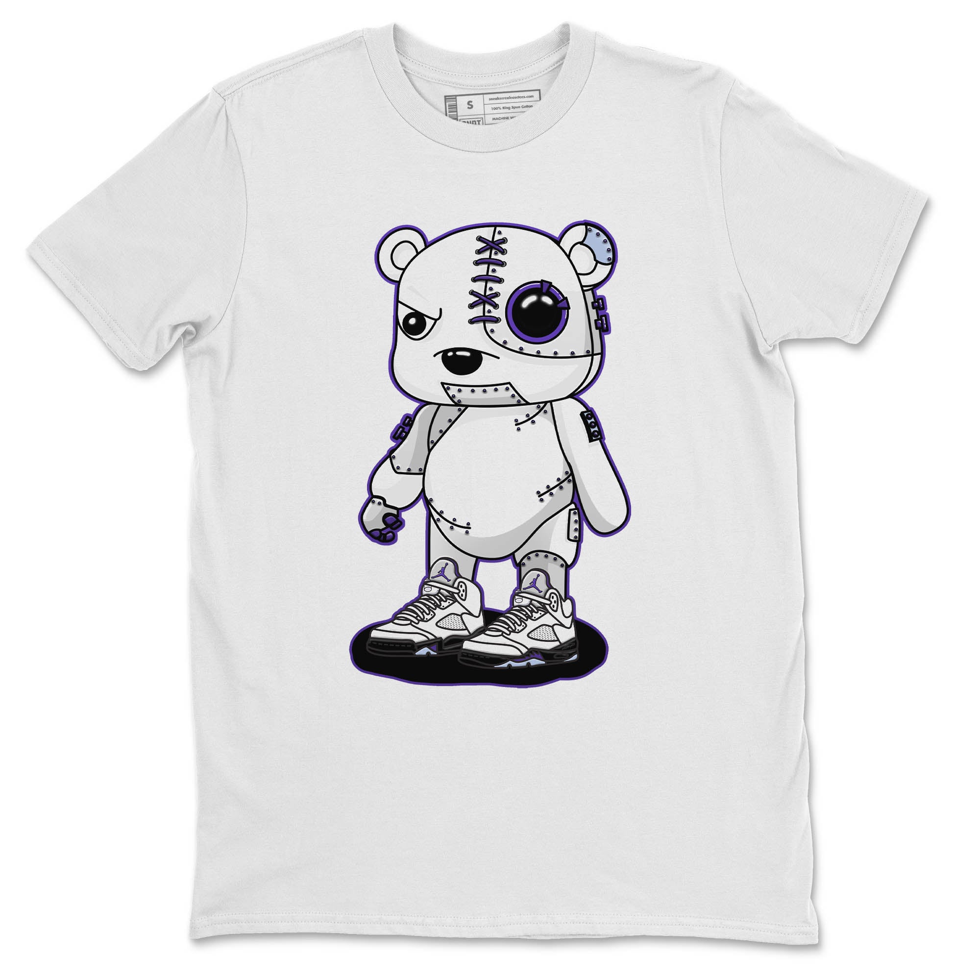 Cyborg Bear Unisex Tops - Air Jordan 5 Concord