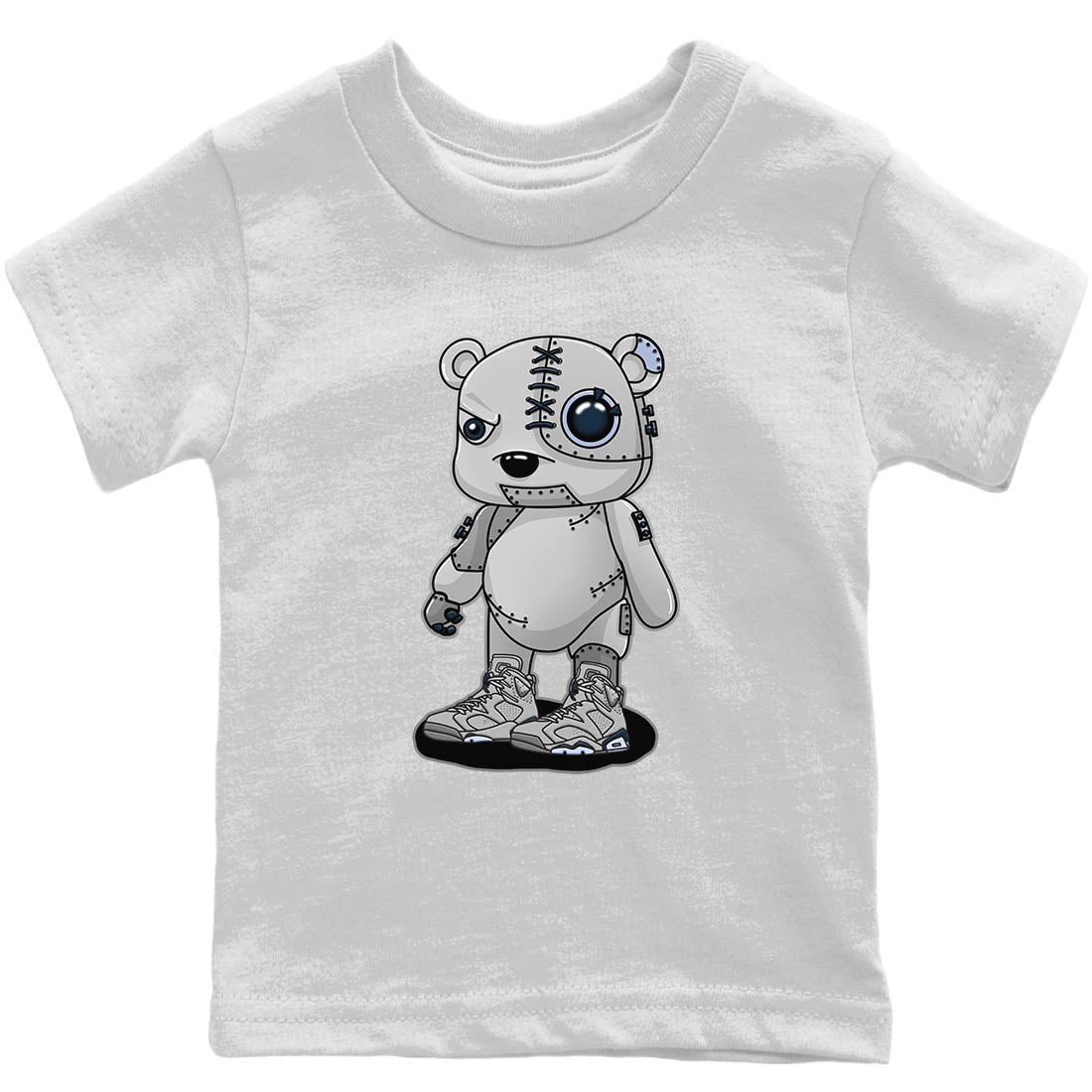 Cyborg Bear Kids Tops - Air Jordan 6 Georgetown