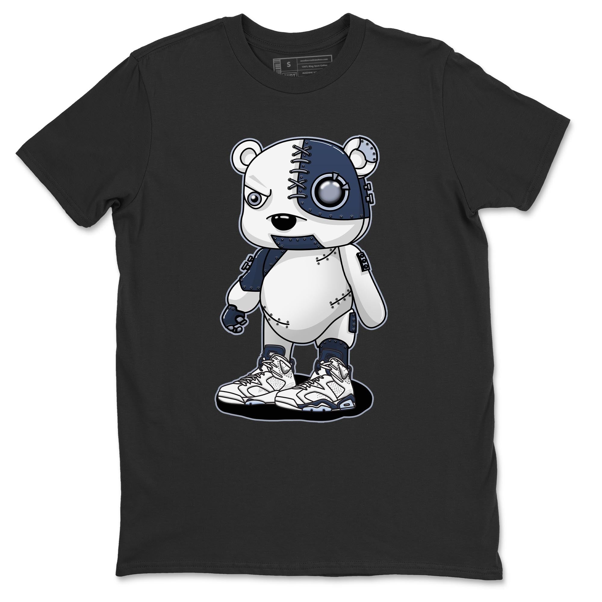 Cyborg Bear Unisex Tops - Air Jordan 6 Midnight Navy