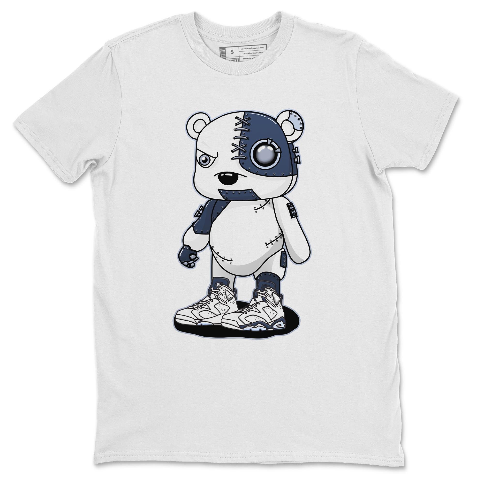 Cyborg Bear Unisex Tops - Air Jordan 6 Midnight Navy