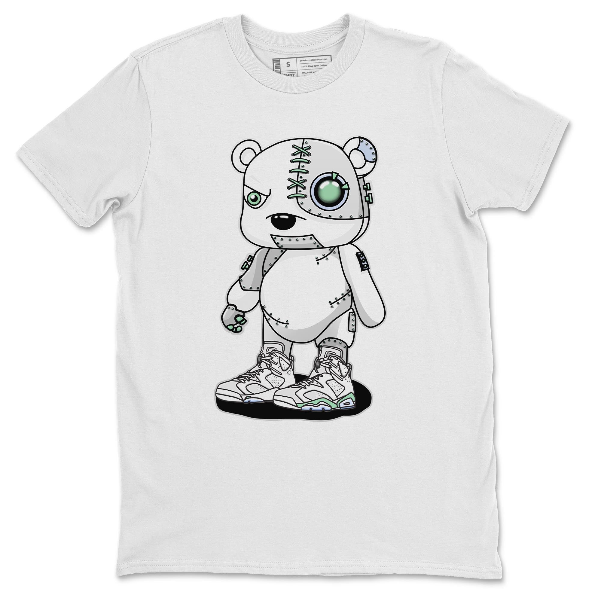 Cyborg Bear Unisex Tops - Air Jordan 6 Mint Foam