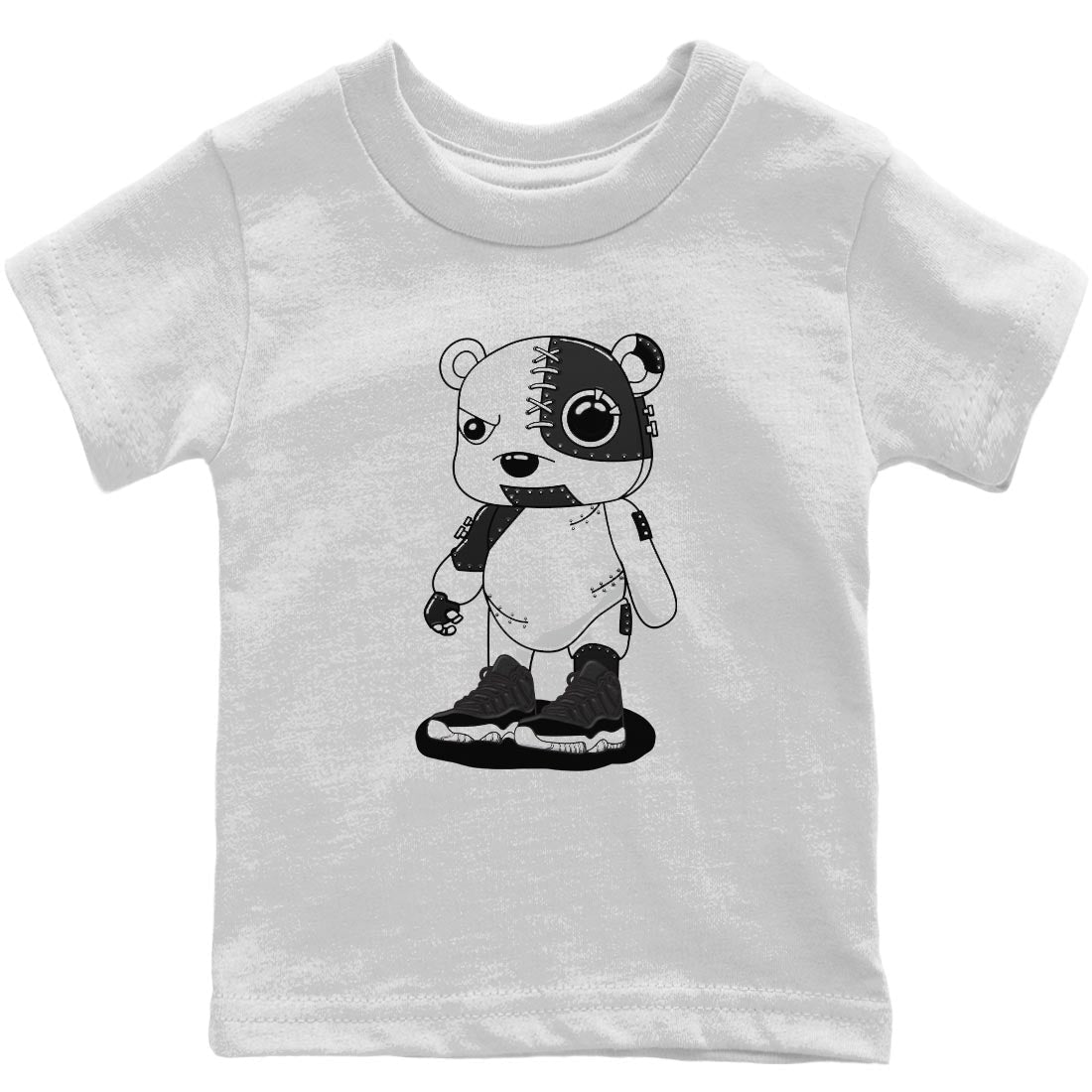 Cyborg Bear Kids Tops - Air Jordan 11 72-10
