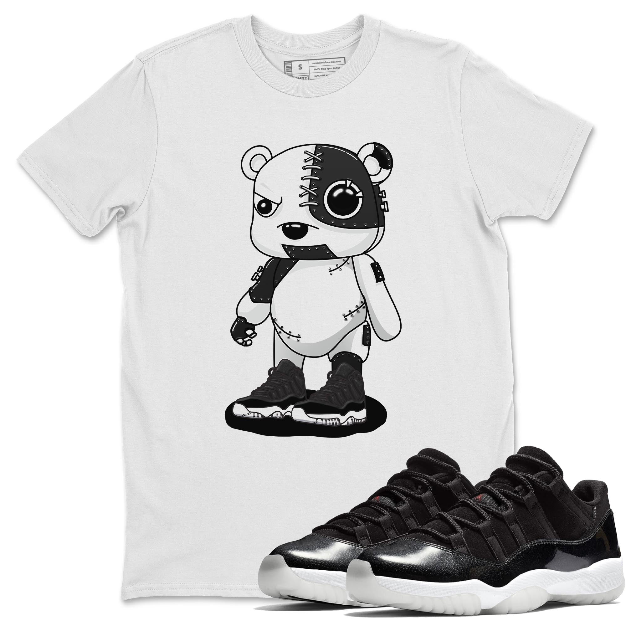 Cyborg Bear Unisex Tops - Air Jordan 11 72-10