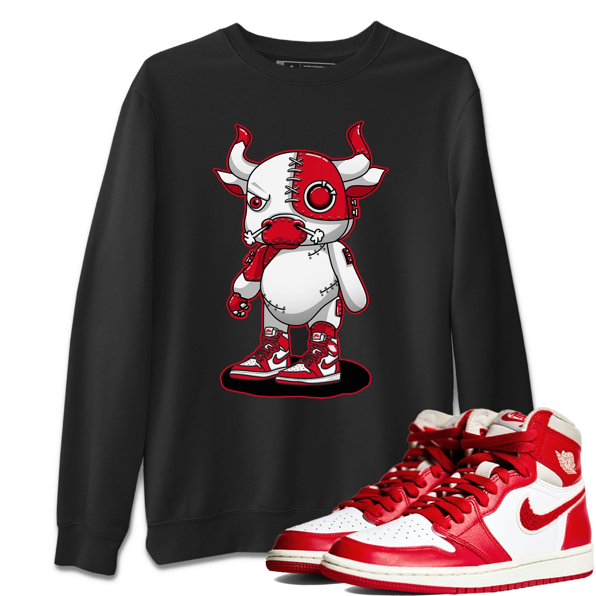 Cyborg Bull Unisex Tops - Air Jordan 1 Newstalgia