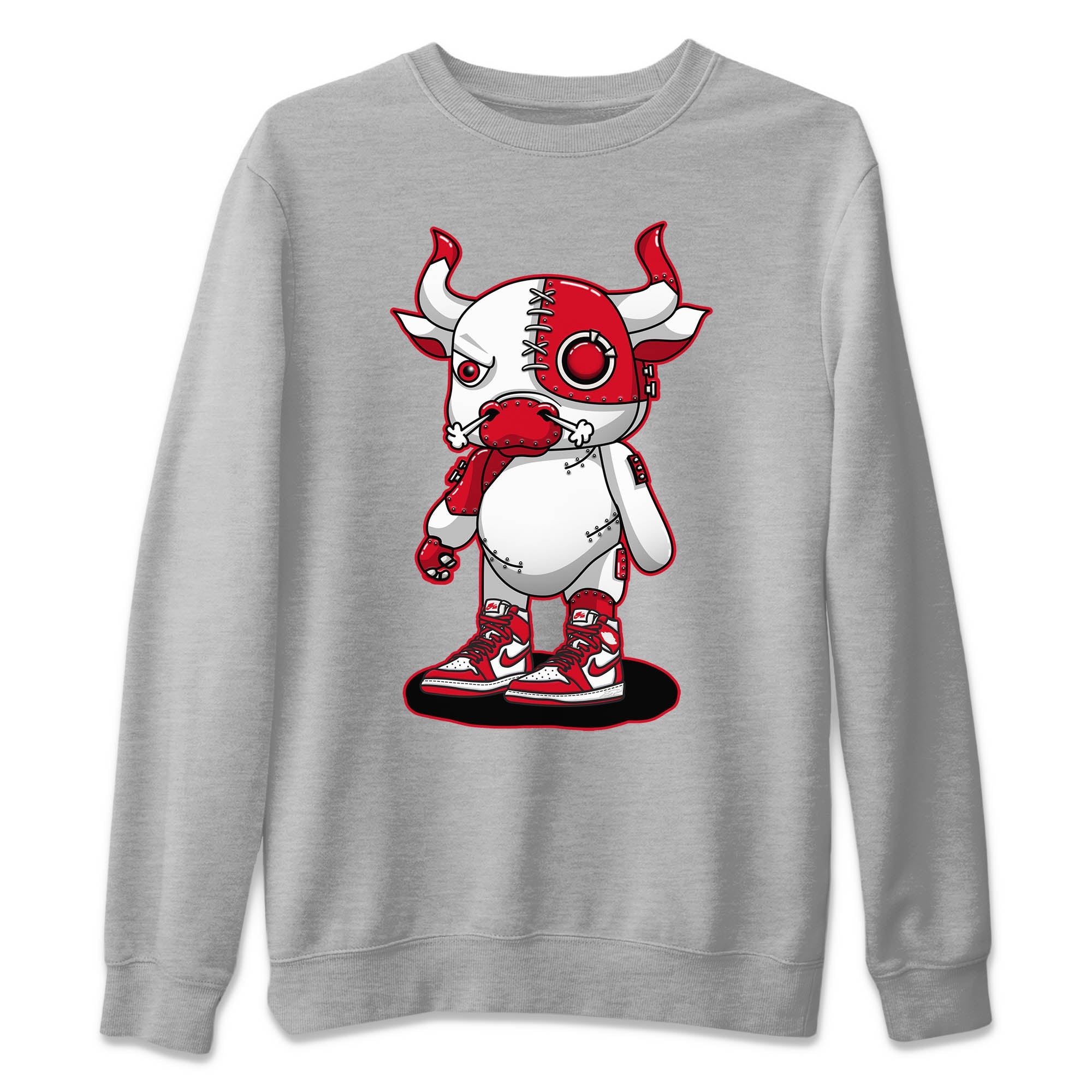 Cyborg Bull Unisex Tops - Air Jordan 1 Newstalgia