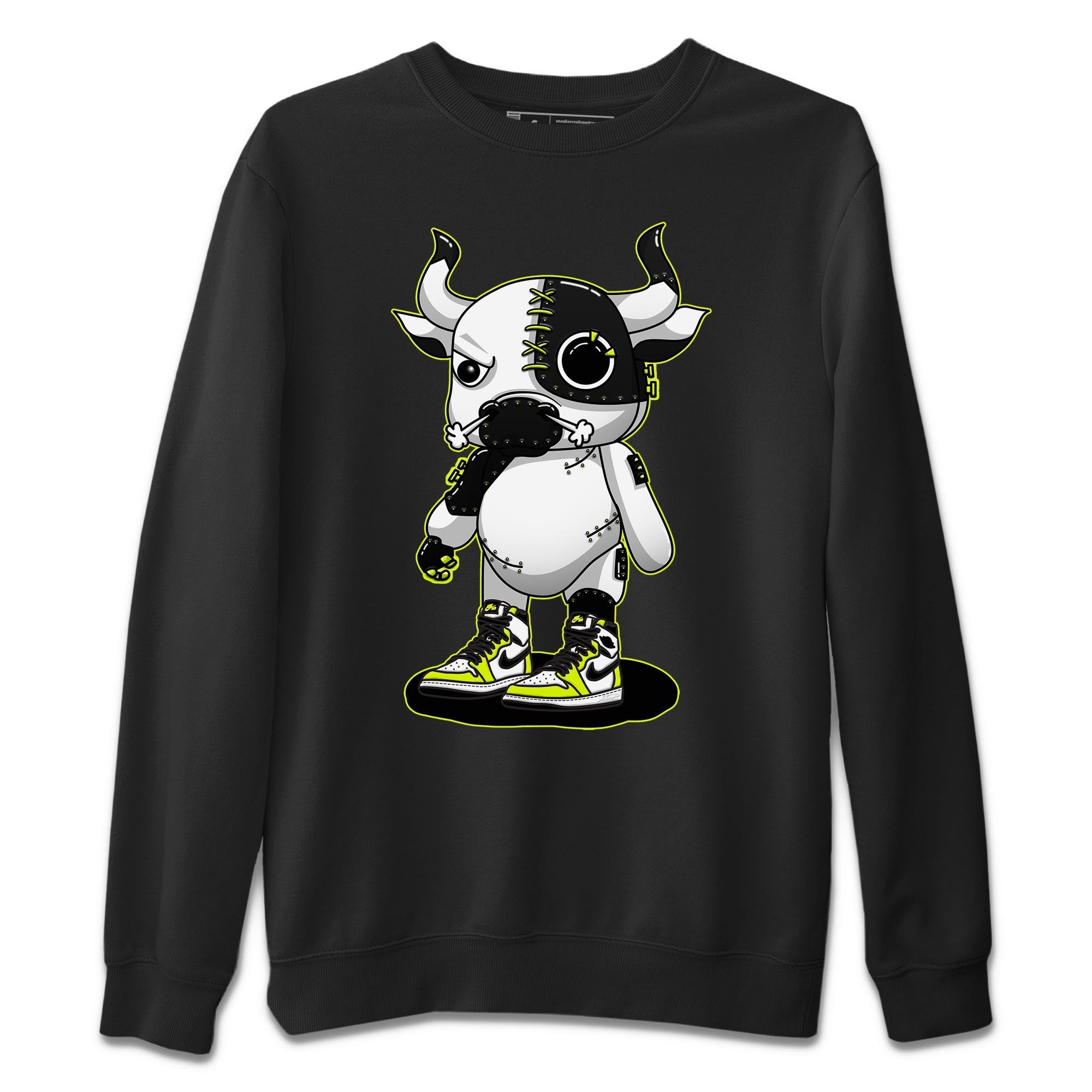 Cyborg Bull Unisex Tops - Air Jordan 1 Visionaire