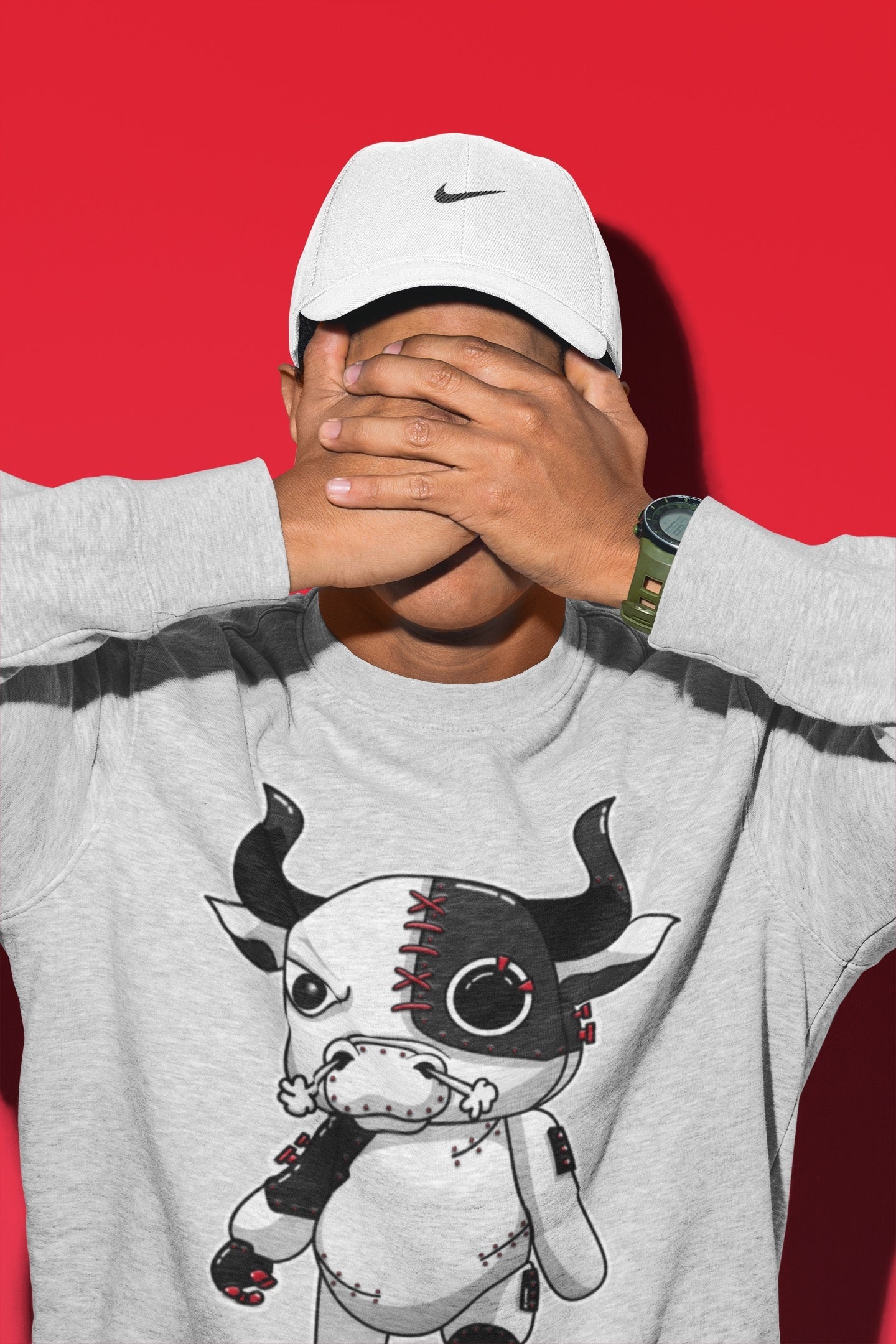 Cyborg Bull Unisex Tops - Air Jordan 12 Playoffs