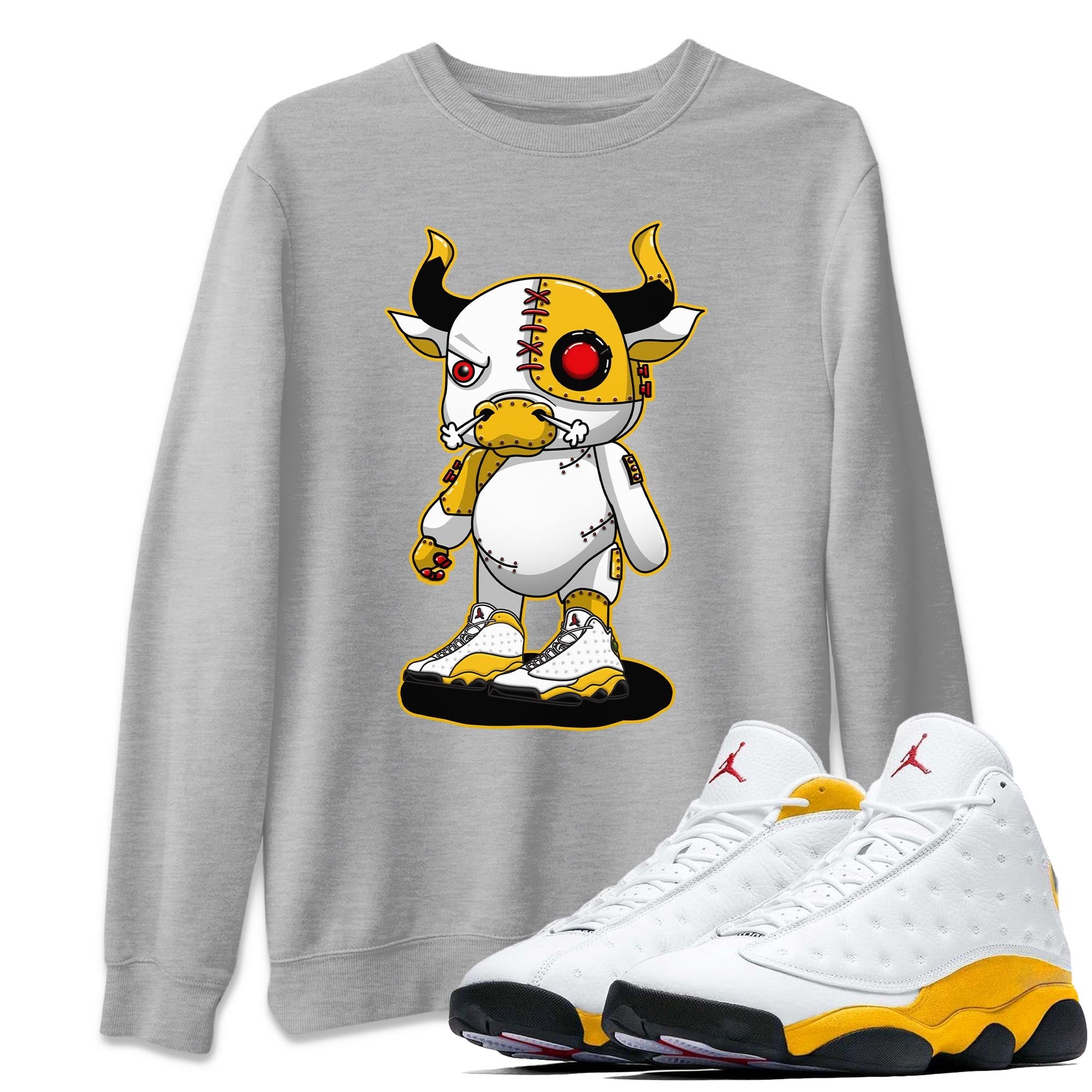 Cyborg Bull Unisex Tops - Air Jordan 13 Del Sol