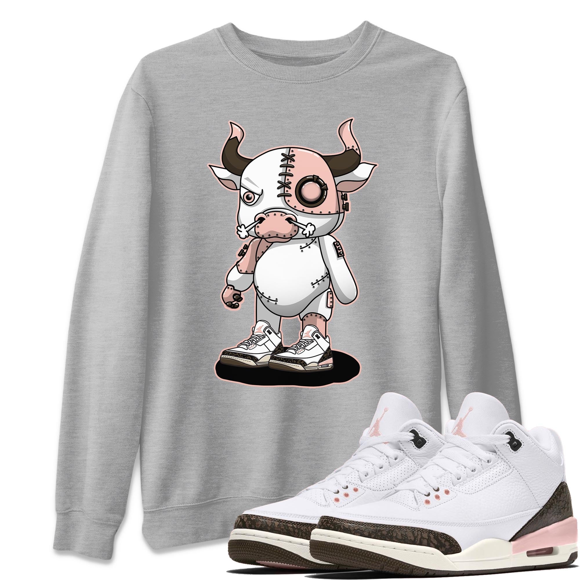 Cyborg Bull Unisex Tops - Air Jordan 3 Atmosphere