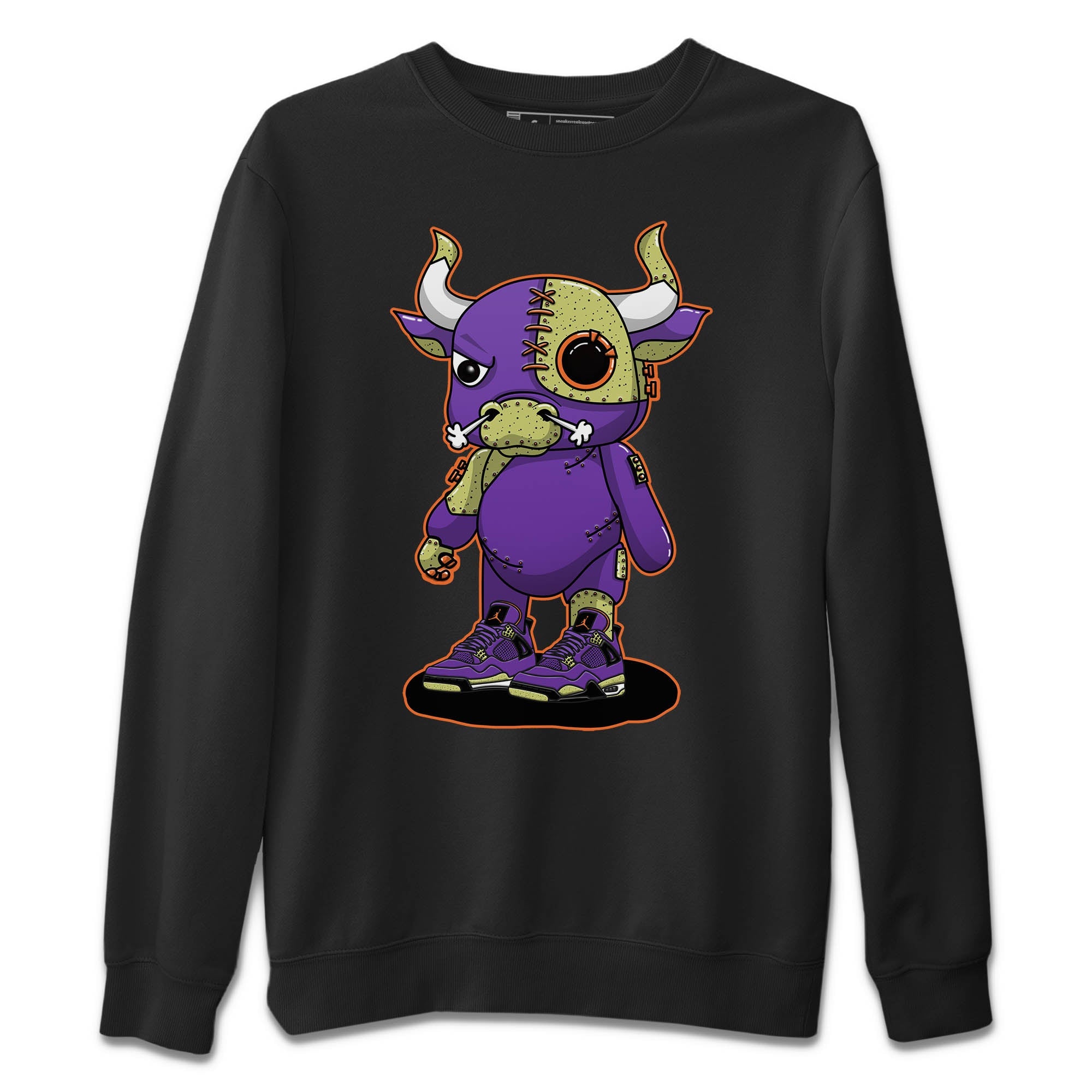 Cyborg Bull Unisex Tops - Air Jordan 4 Canyon Purple