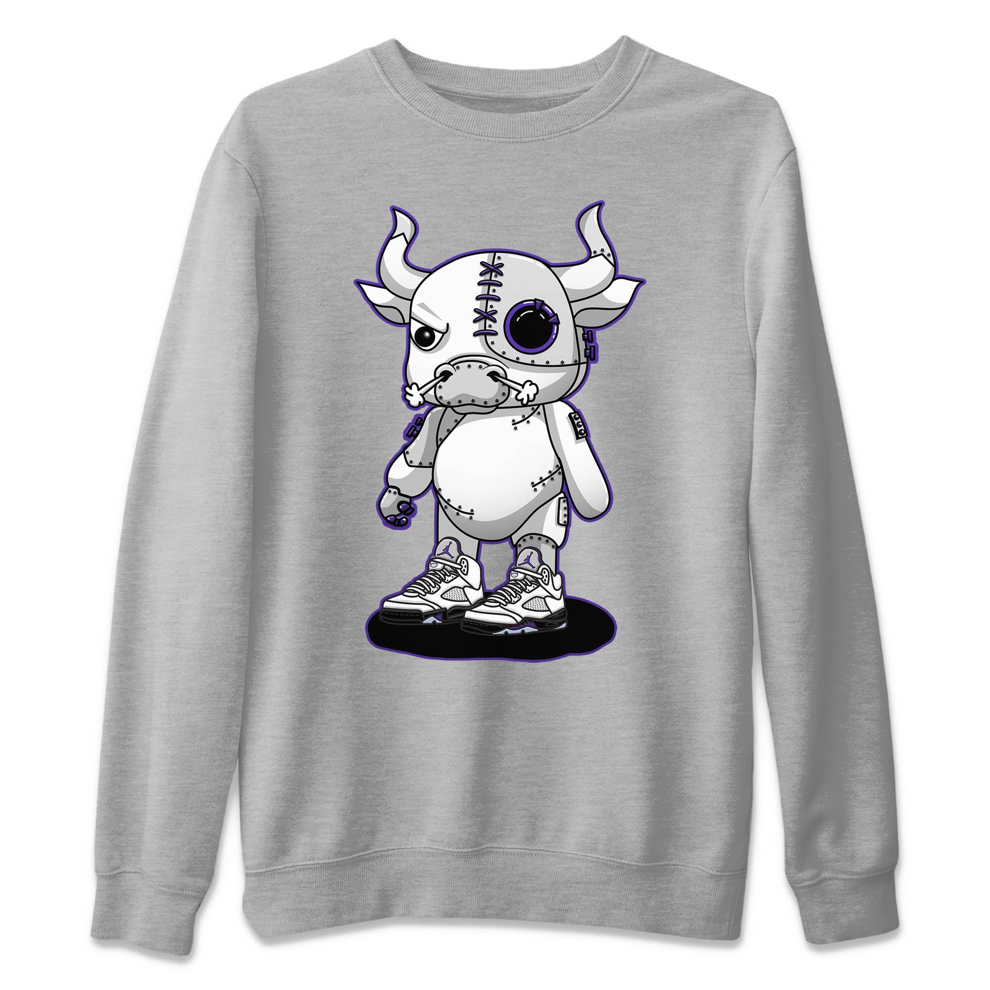 Cyborg Bull Unisex Tops - Air Jordan 5 Concord