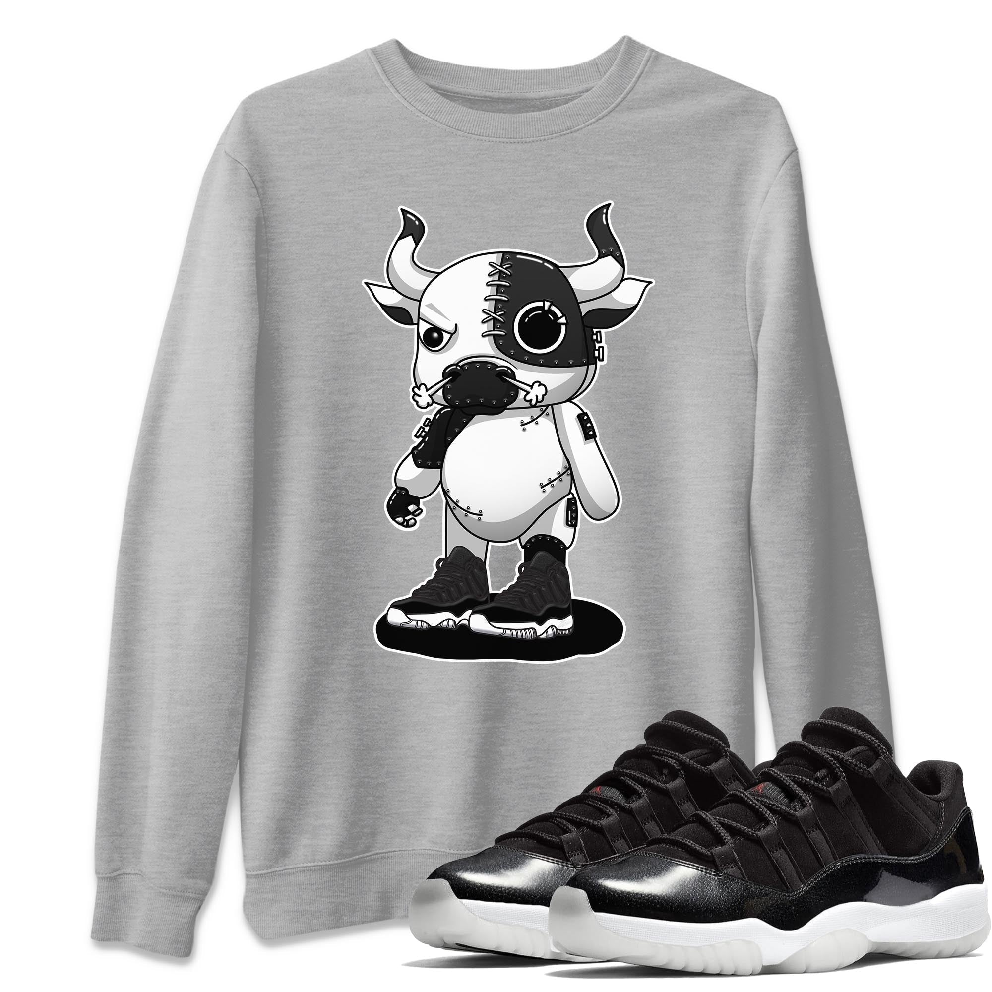 Cyborg Bull Unisex Tops - Air Jordan 11 72-10