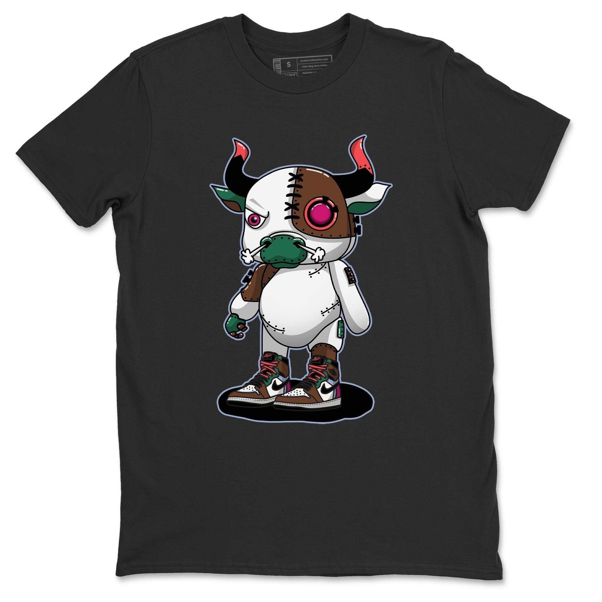Cyborg Bull Unisex Tops - Air Jordan 1 Hand Crafted