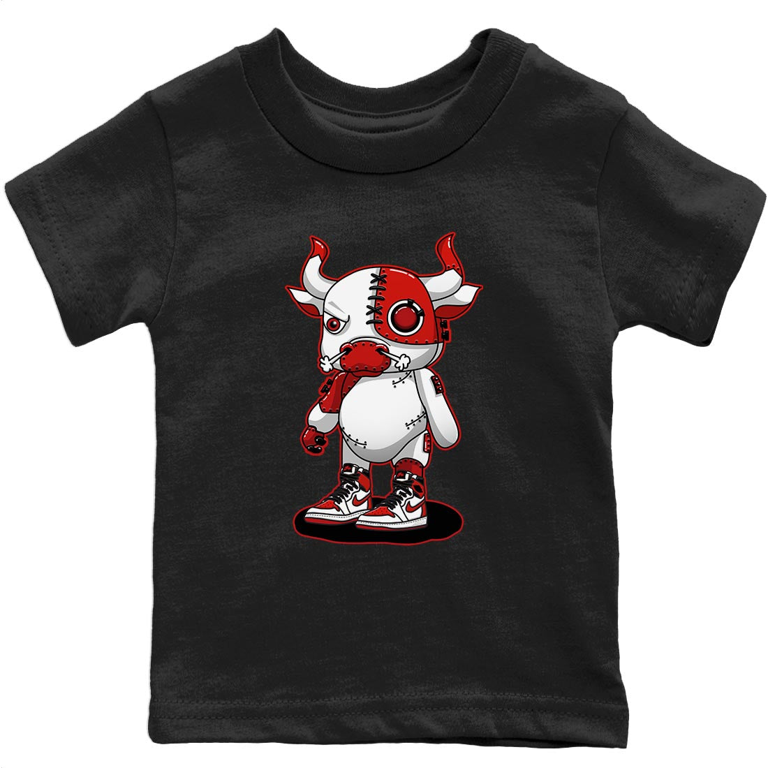 Cyborg Bull Kids Tops - Air Jordan 1 Heritage