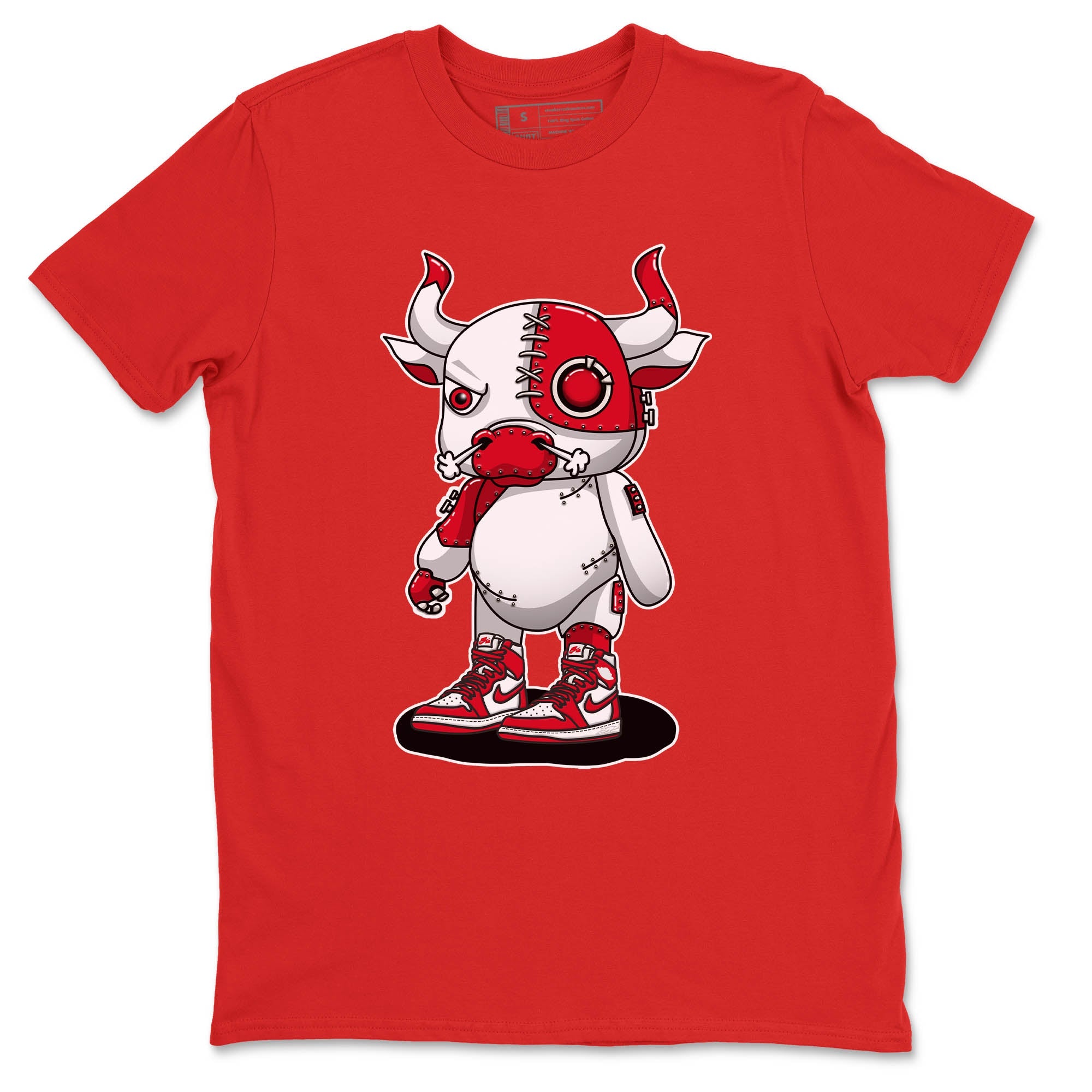 Cyborg Bull Unisex Tops - Air Jordan 1 Newstalgia