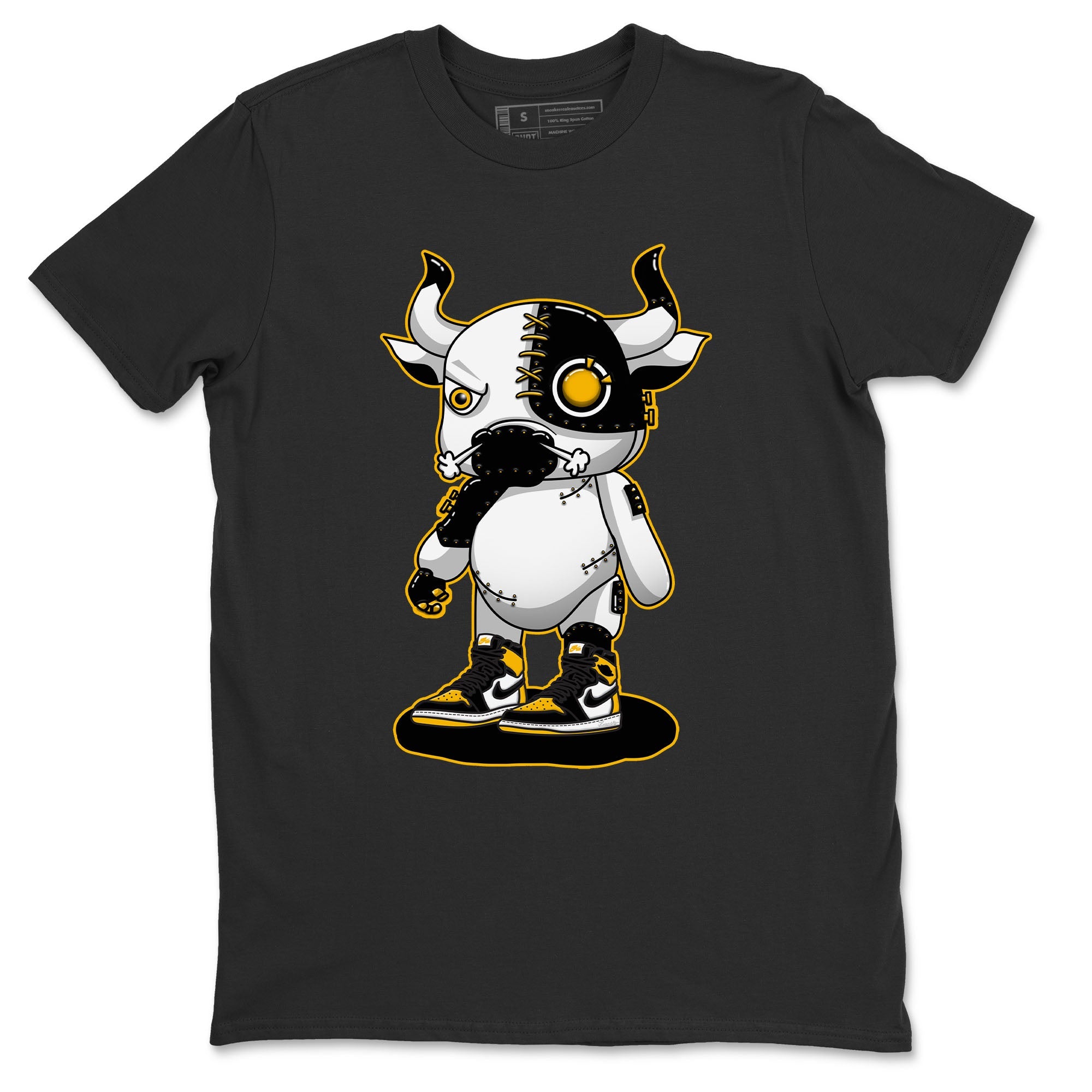 Cyborg Bull Unisex Tops - Air Jordan 1 Taxi