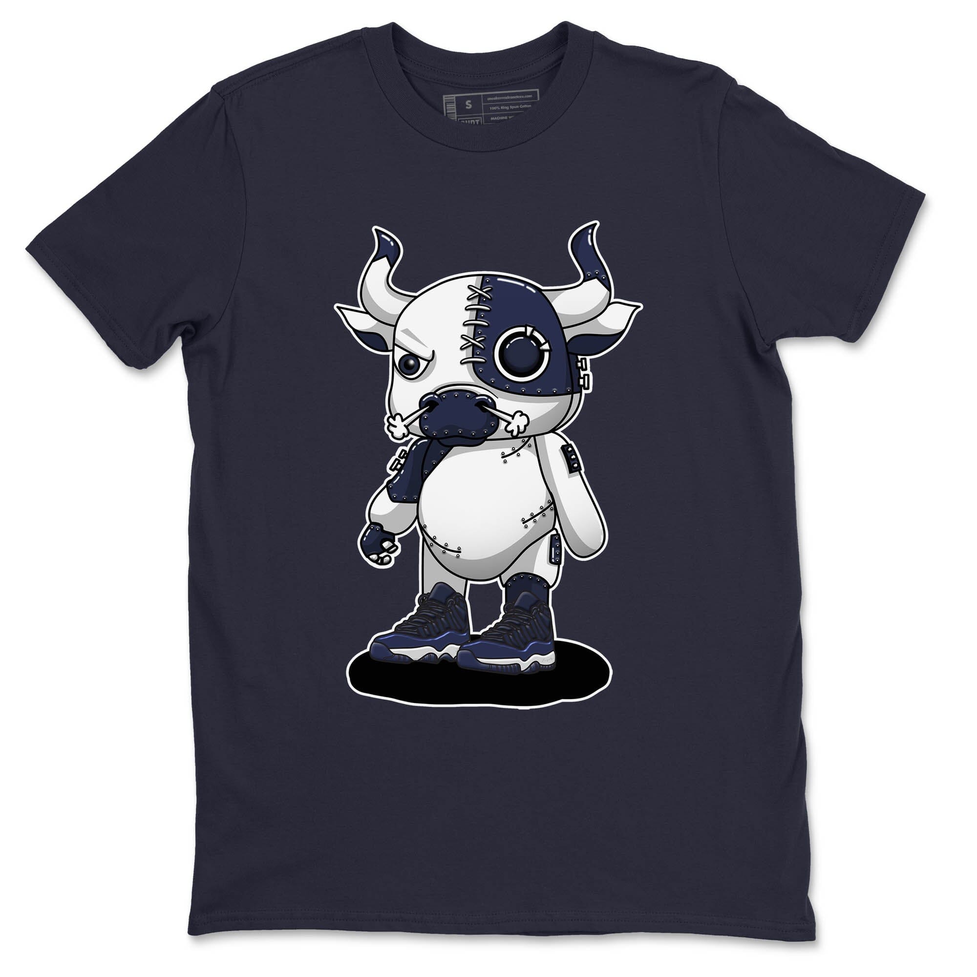 Cyborg Bull Unisex Tops - Air Jordan 11 Midnight Navy