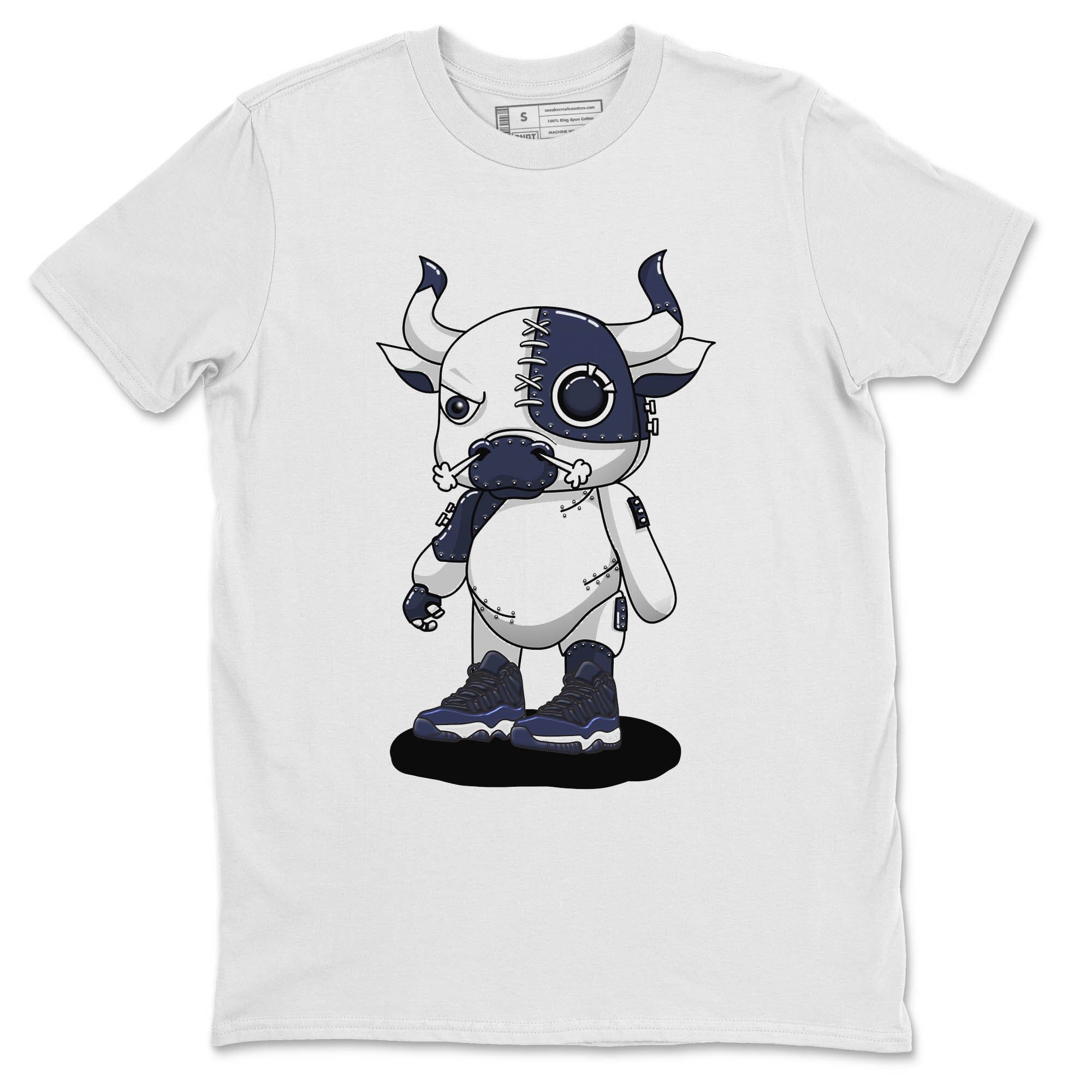 Cyborg Bull Unisex Tops - Air Jordan 11 Midnight Navy