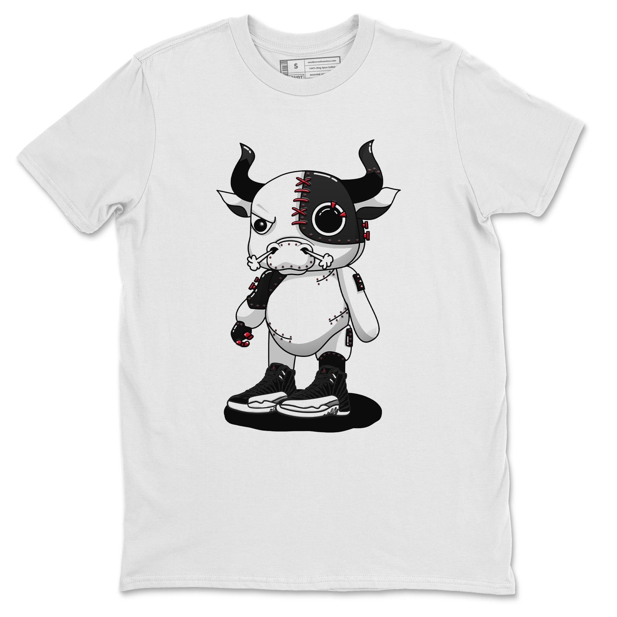 Cyborg Bull Unisex Tops - Air Jordan 12 Playoffs