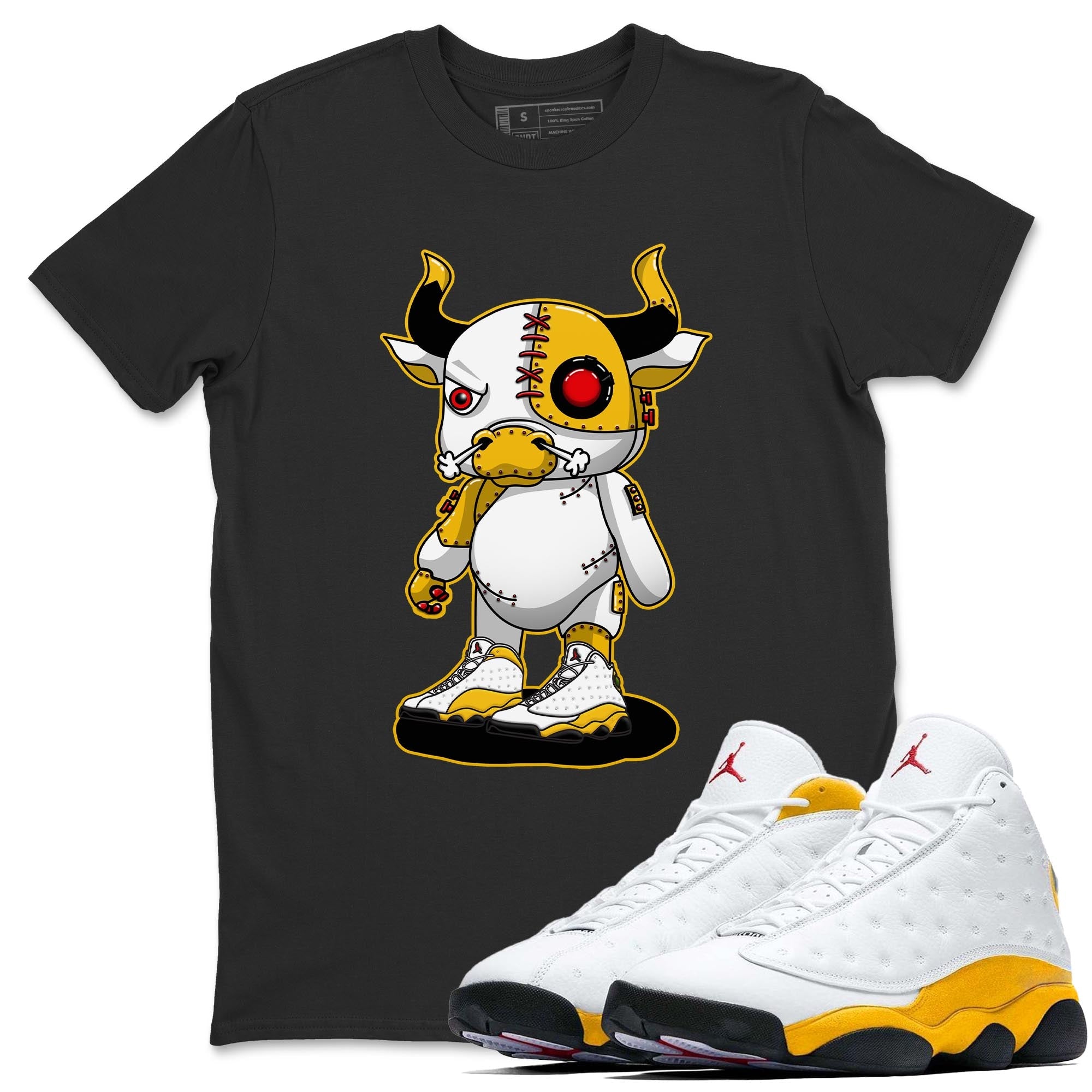 Cyborg Bull Unisex Tops - Air Jordan 13 Del Sol
