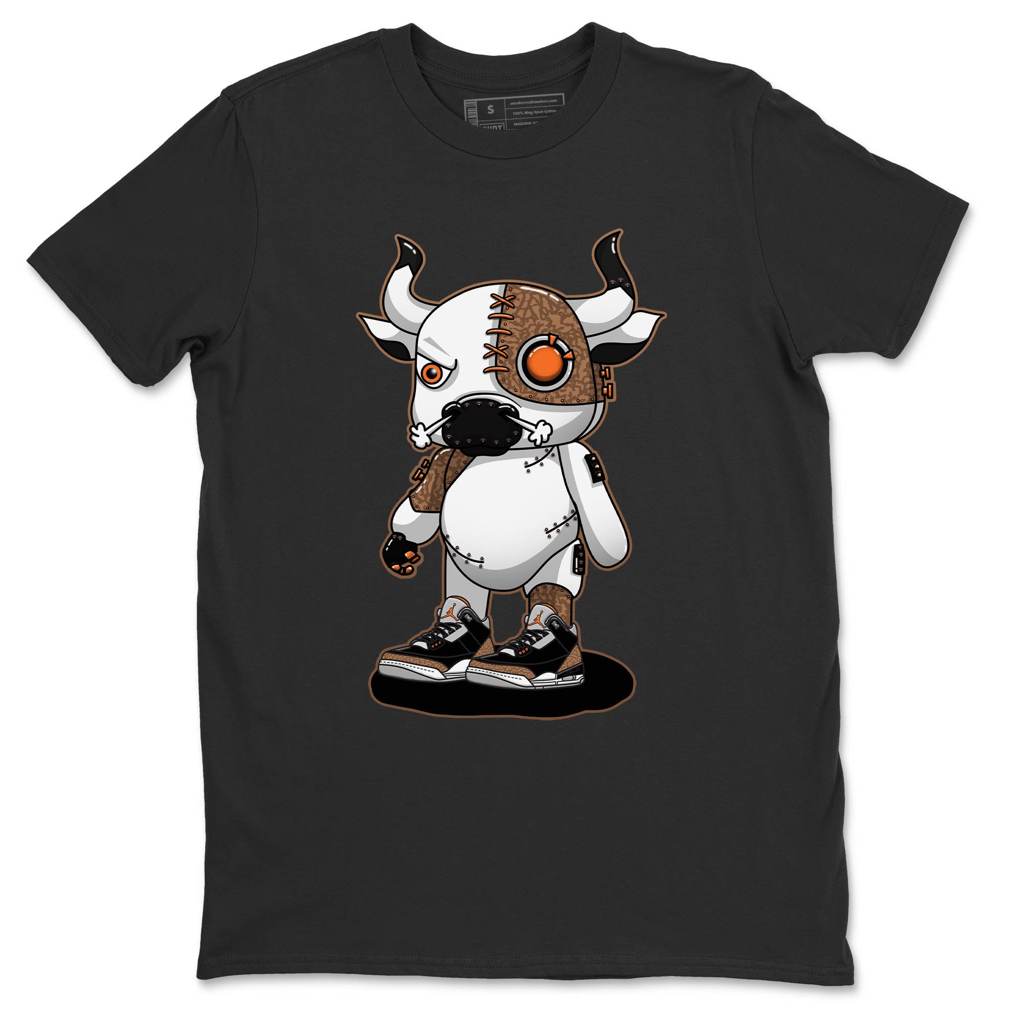 Cyborg Bull Unisex Tops - Air Jordan 3 Desert Elephant