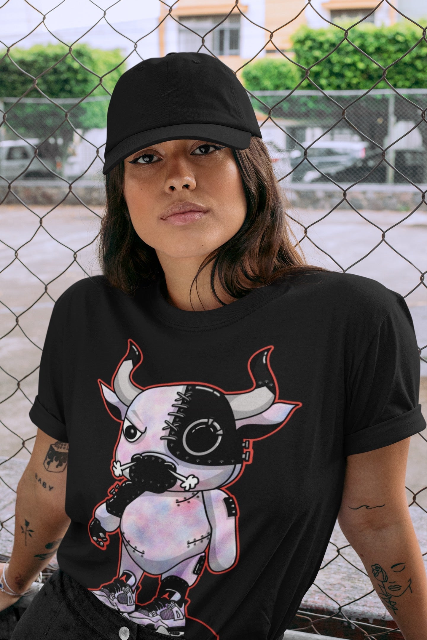 Cyborg Bull Unisex Tops - Air Jordan 4 Zen Master