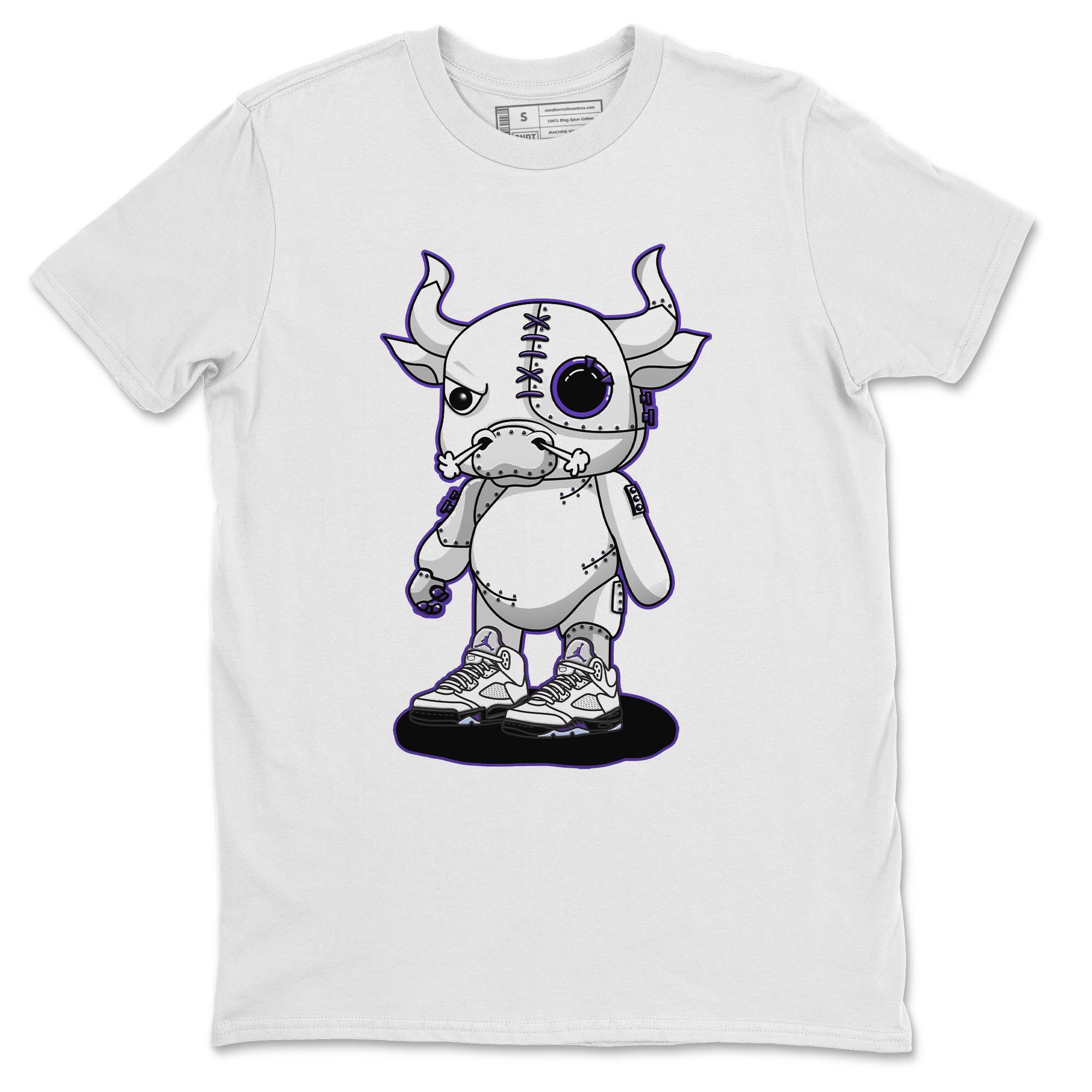 Cyborg Bull Unisex Tops - Air Jordan 5 Concord