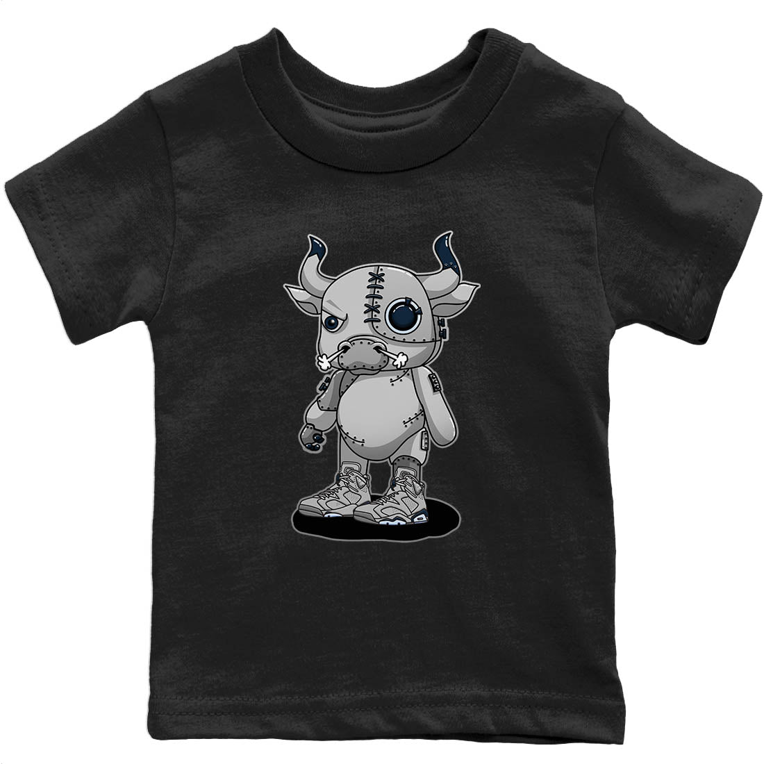 Cyborg Bull Kids Tops - Air Jordan 6 Georgetown