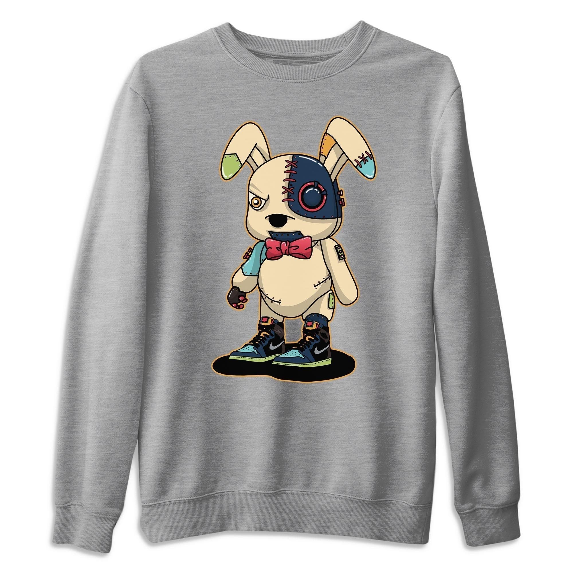 Cyborg Bunny Unisex Tops - Air Jordan 1 Bio Hack