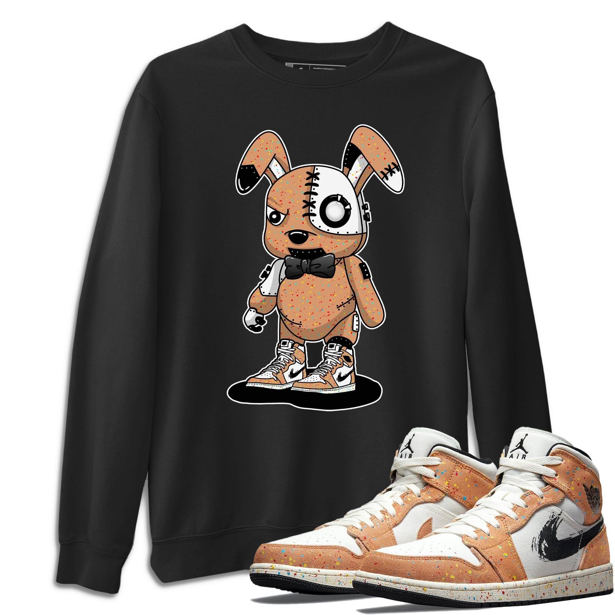 Cyborg Bunny Unisex Tops - Air Jordan 1 Brushstroke