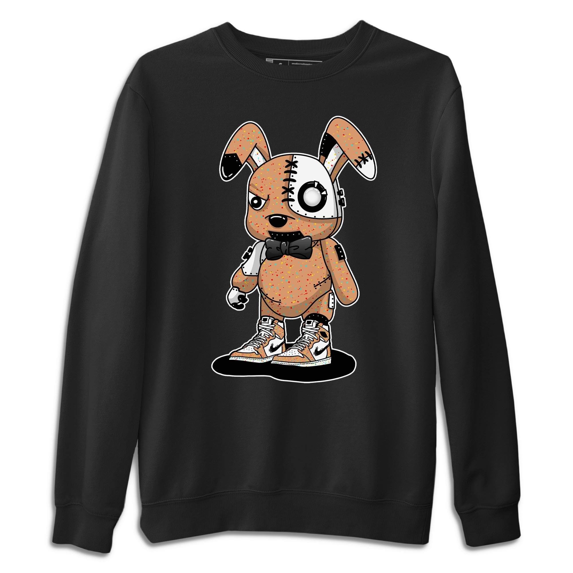 Cyborg Bunny Unisex Tops - Air Jordan 1 Brushstroke