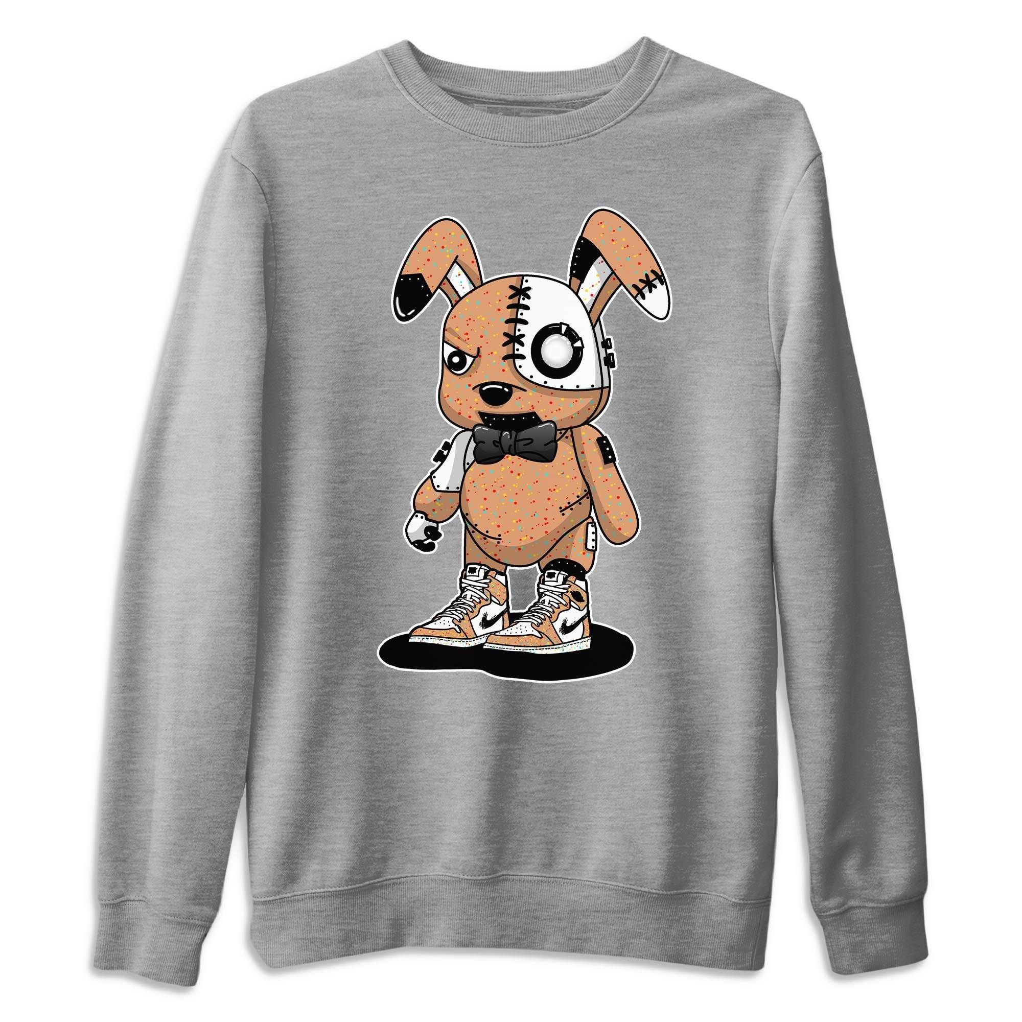 Cyborg Bunny Unisex Tops - Air Jordan 1 Brushstroke