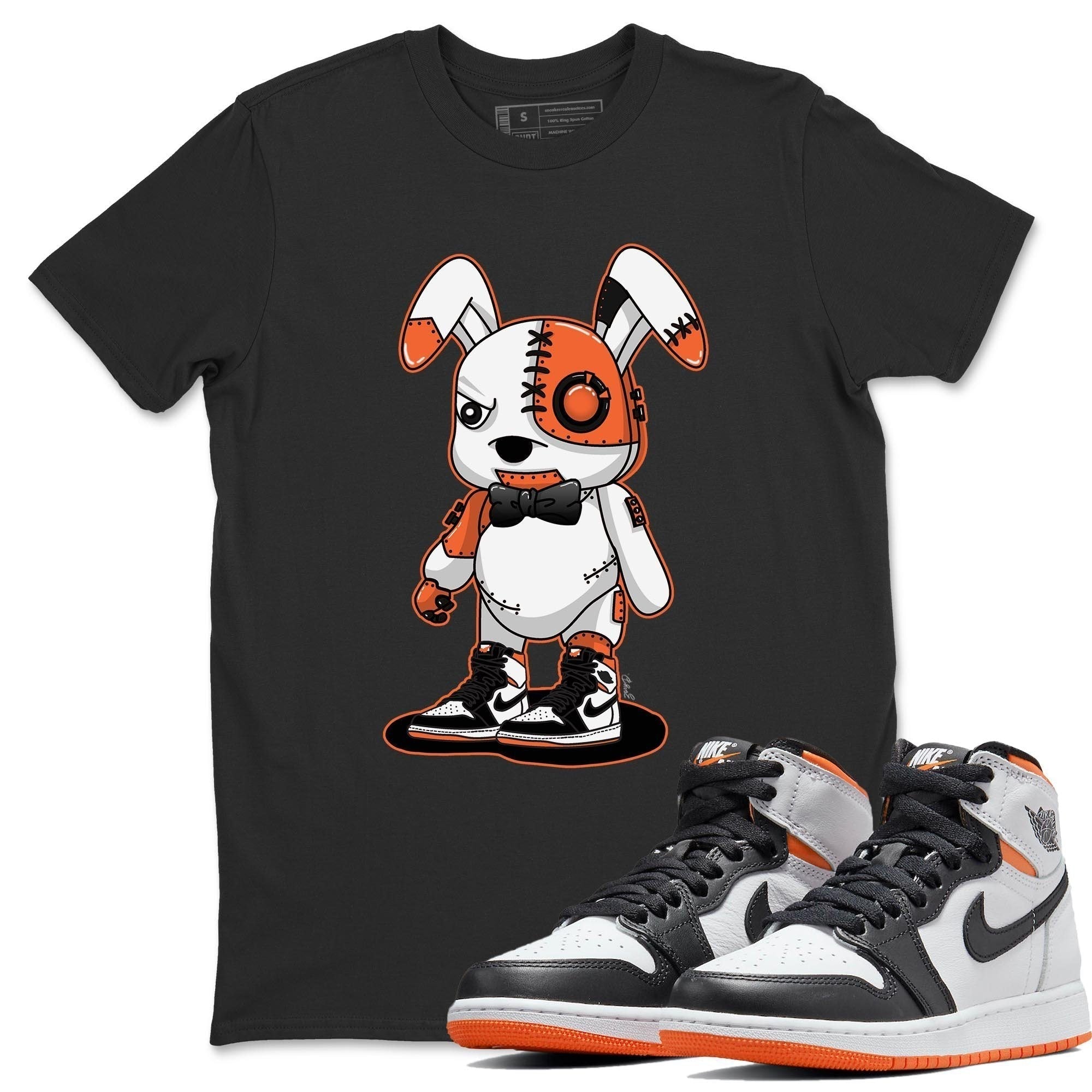 Cyborg Bunny Unisex Tops - Air Jordan 1 Electro Orange