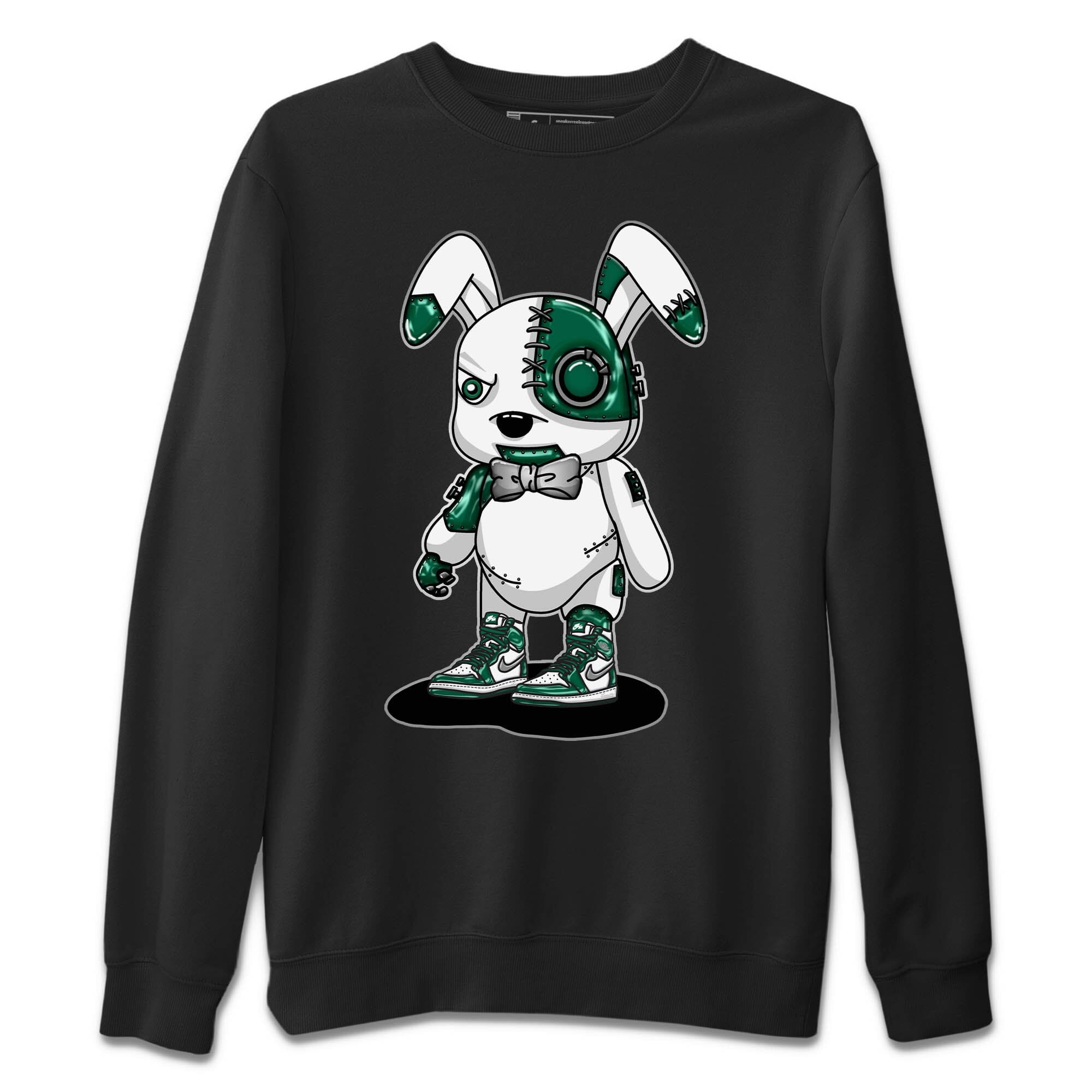 Cyborg Bunny Unisex Tops - Air Jordan 1 Gorge Green