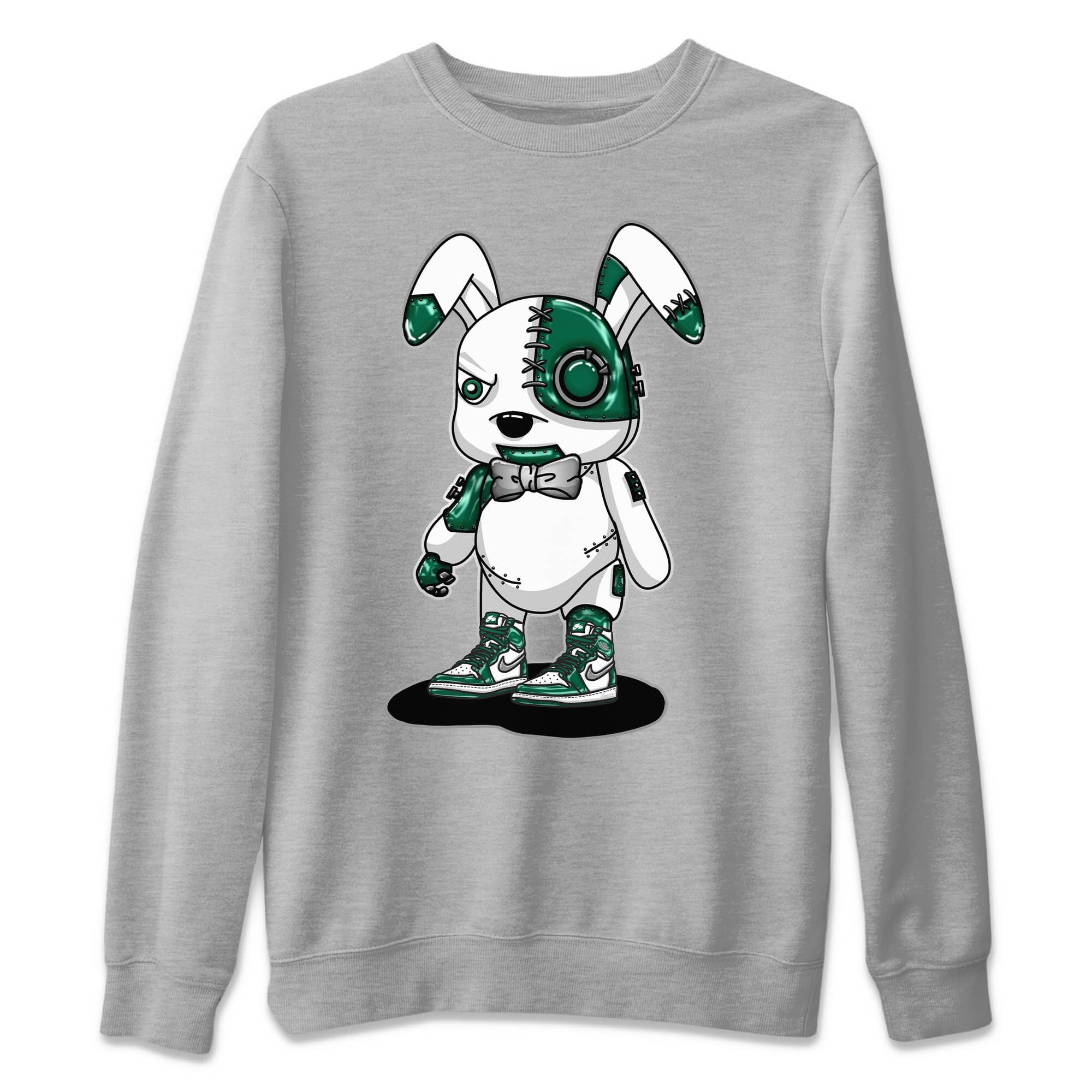 Cyborg Bunny Unisex Tops - Air Jordan 1 Gorge Green