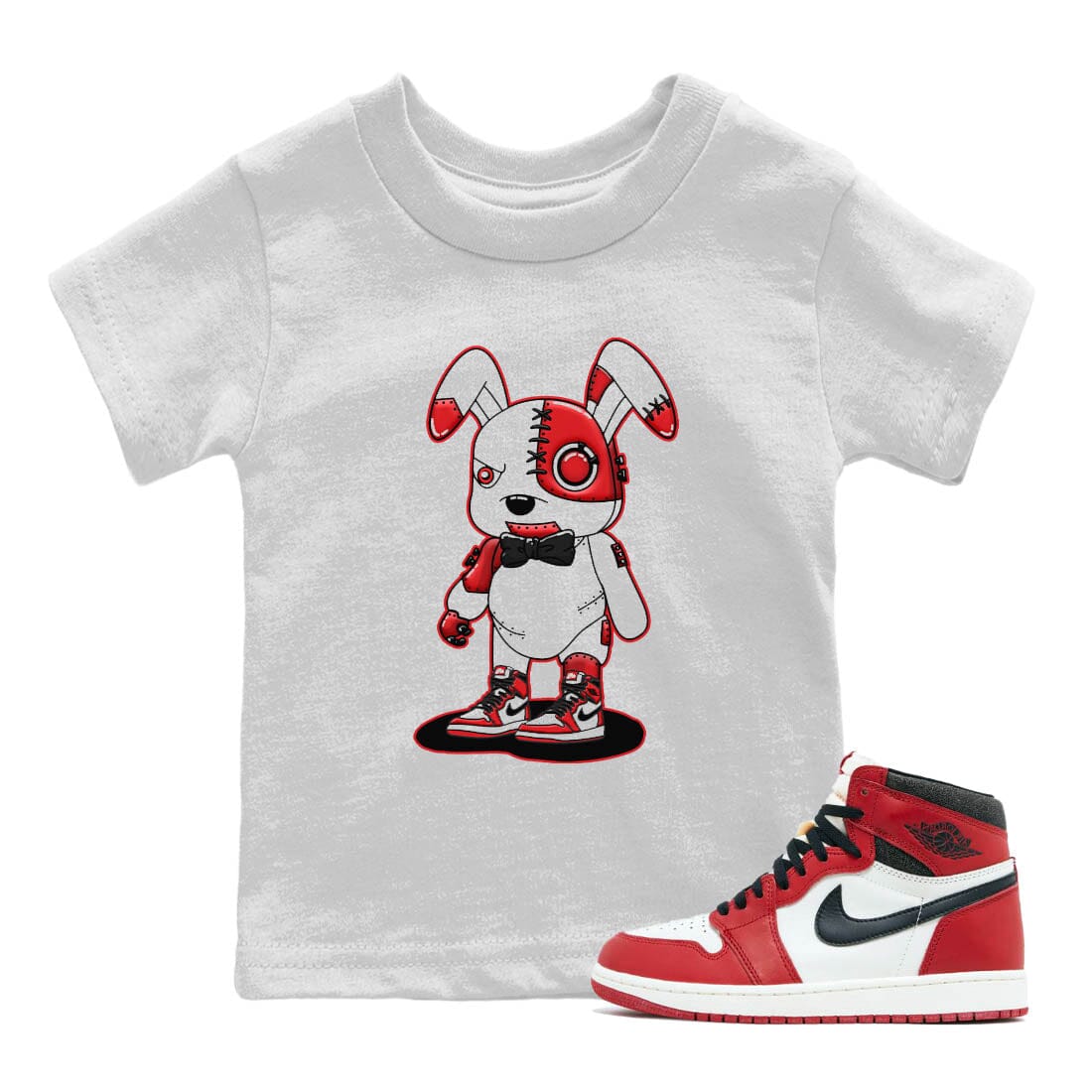 Cyborg Bunny Kids Tops - Air Jordan 1 Lost & Found