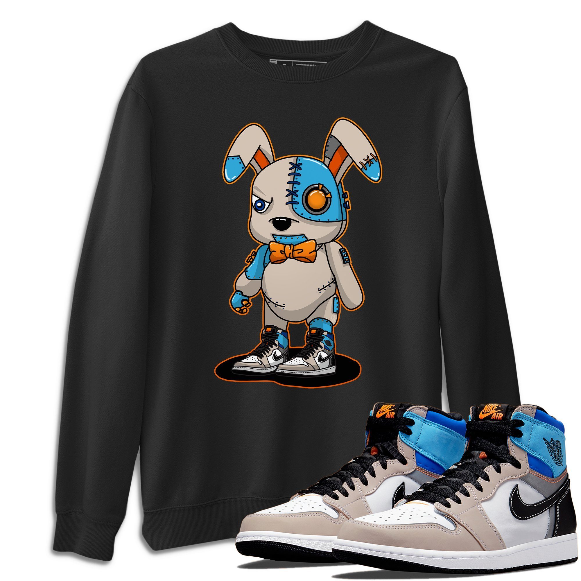 Cyborg Bunny Unisex Tops - Air Jordan 1 Prototype