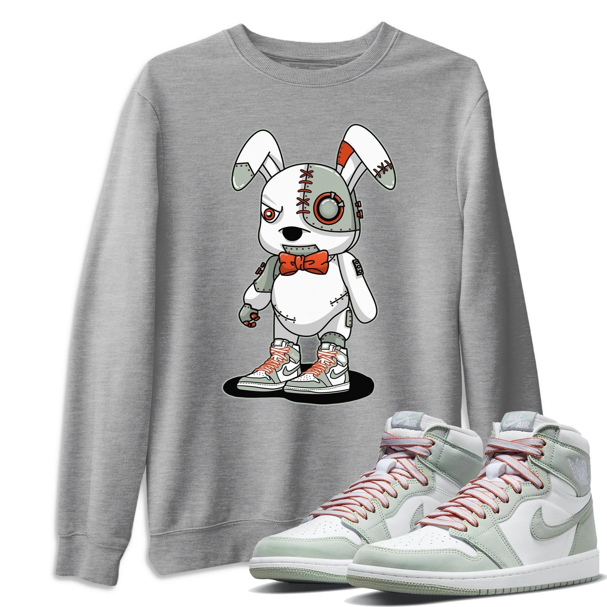 Cyborg Bunny Unisex Tops - Air Jordan 1 Seafoam