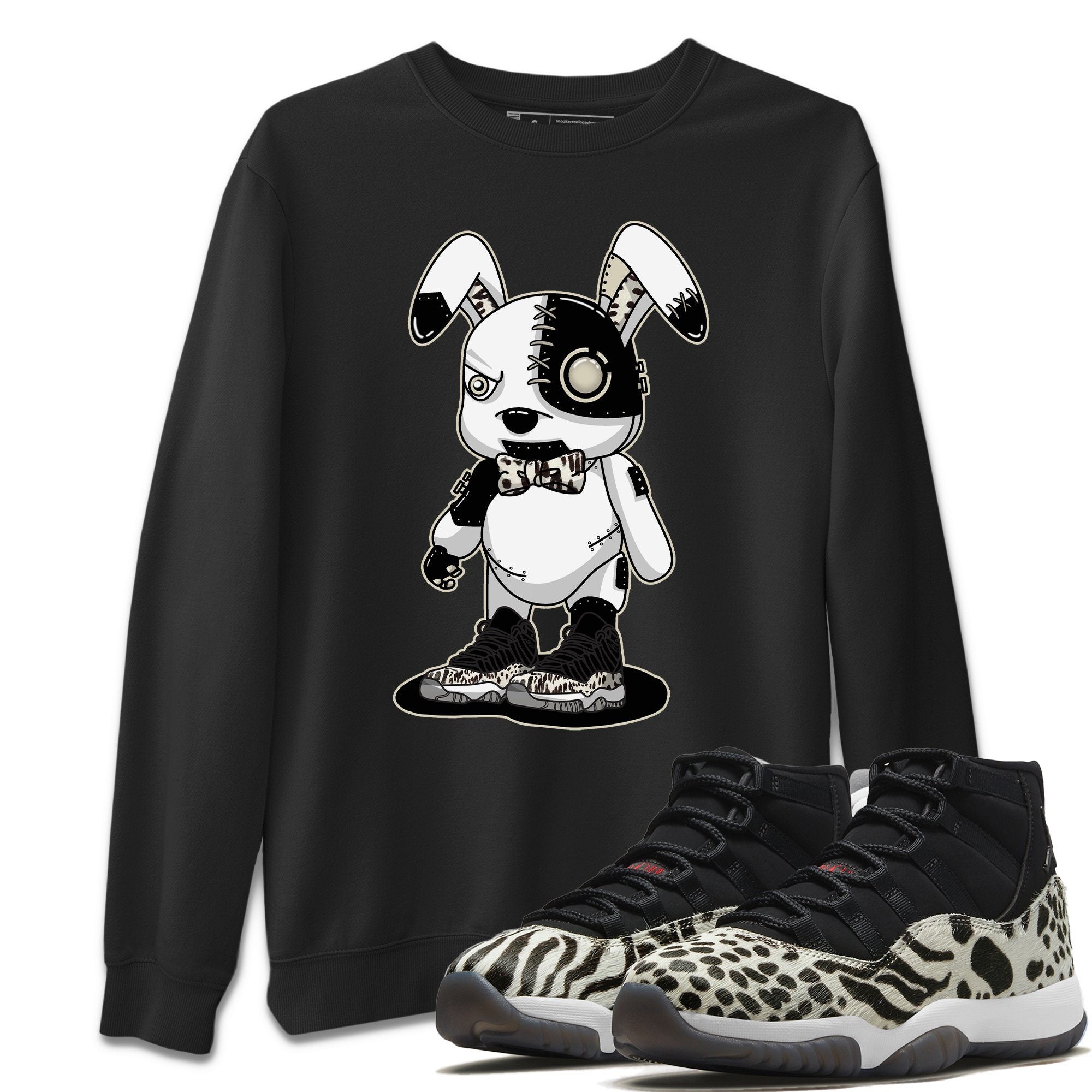 Cyborg Bunny Unisex Tops - Air Jordan 11 Animal Instinct