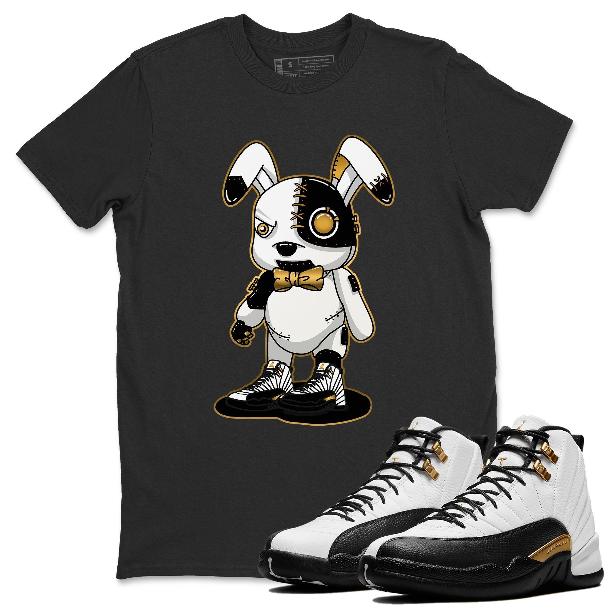 Cyborg Bunny Unisex Tops - Air Jordan 12 Royalty