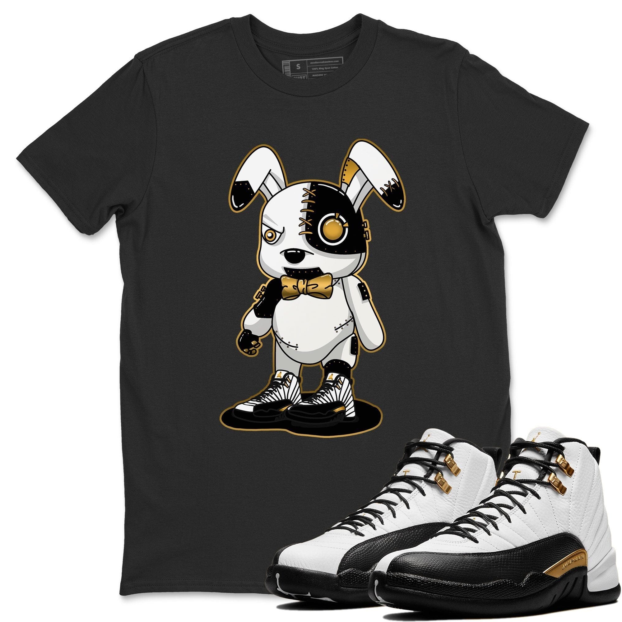 Cyborg Bunny Unisex Tops - Air Jordan 12 Royalty