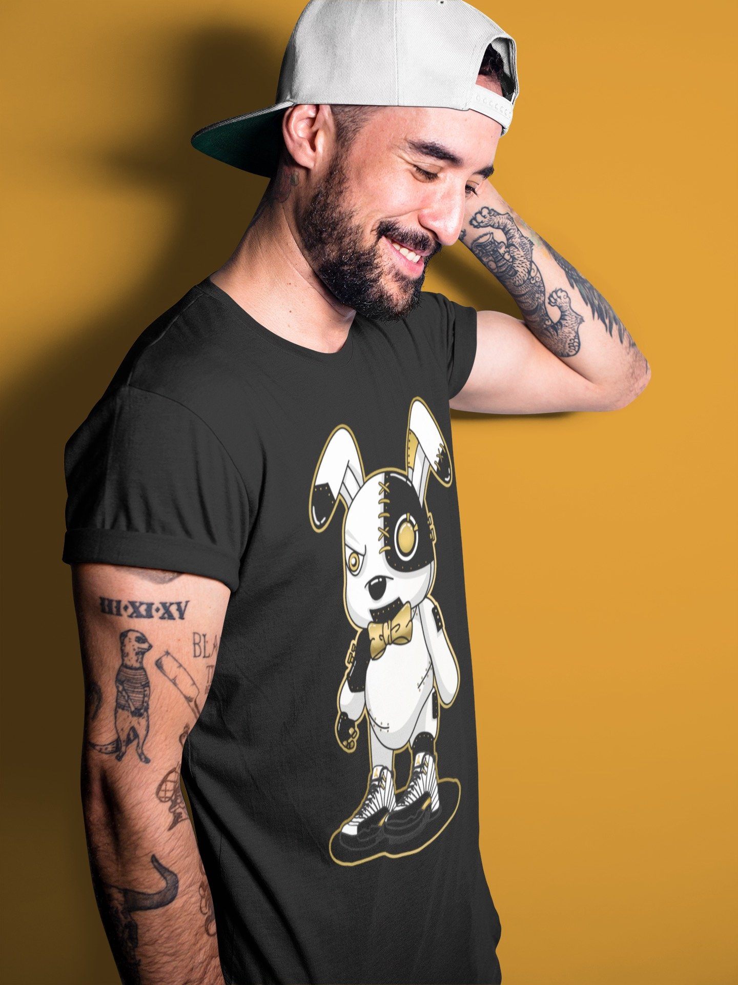 Cyborg Bunny Unisex Tops - Air Jordan 12 Royalty