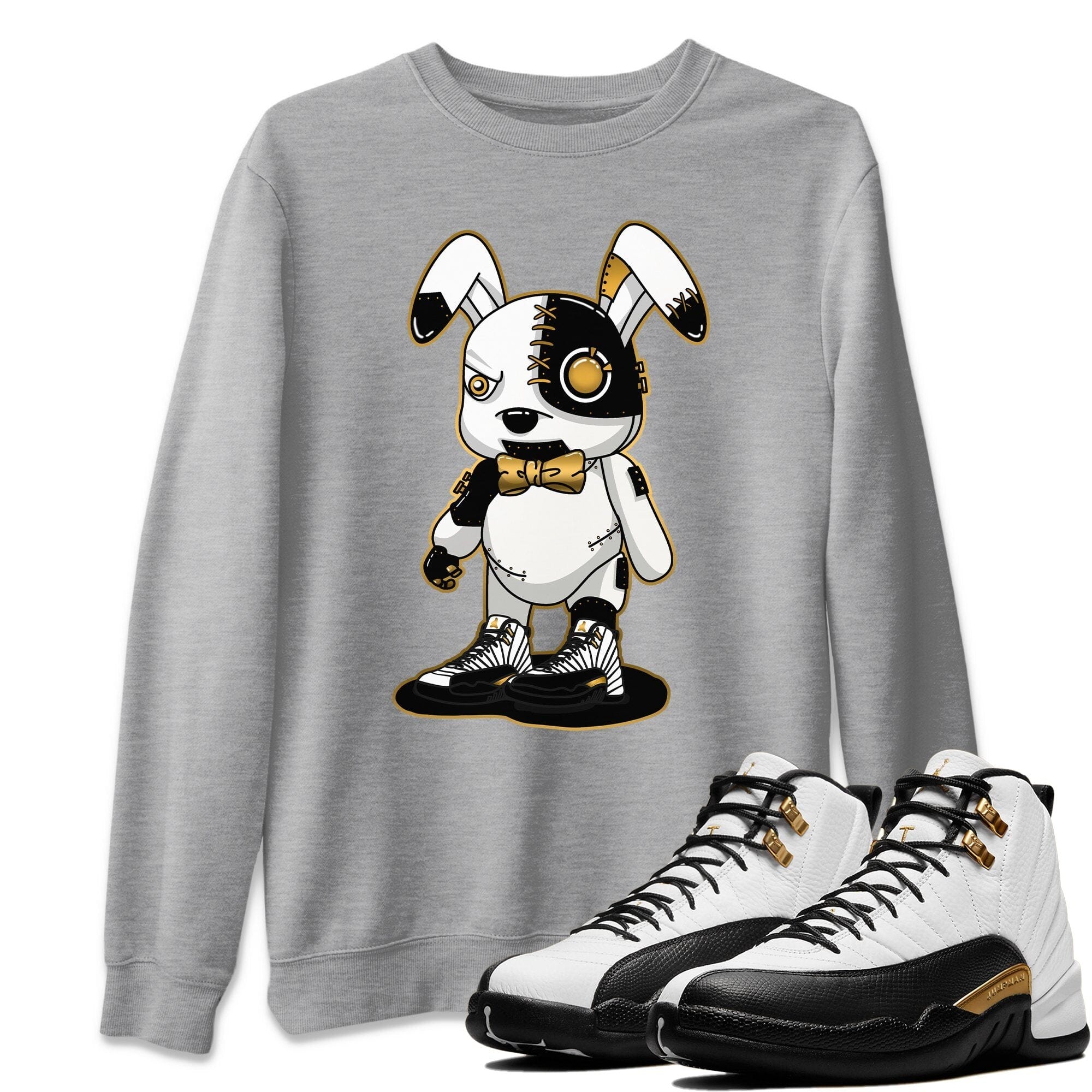 Cyborg Bunny Unisex Tops - Air Jordan 12 Royalty