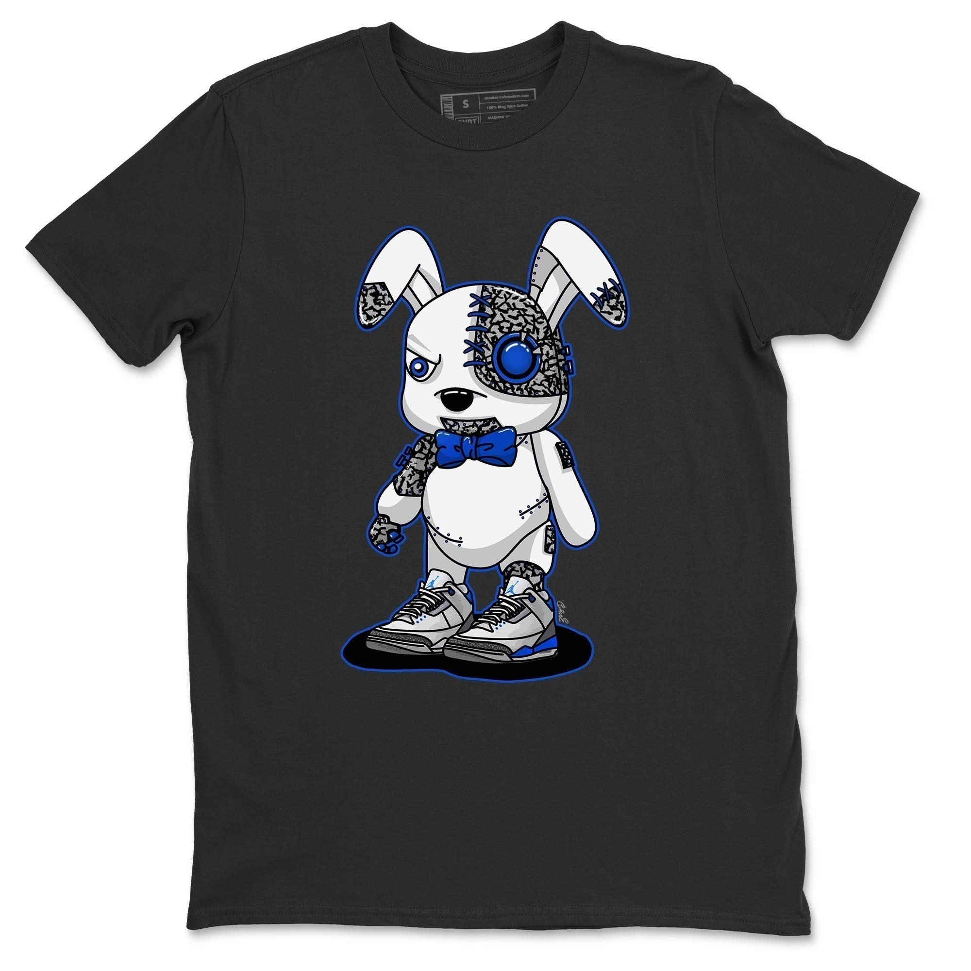 Cyborg Bunny Unisex Tops - Air Jordan 3 Racer Blue
