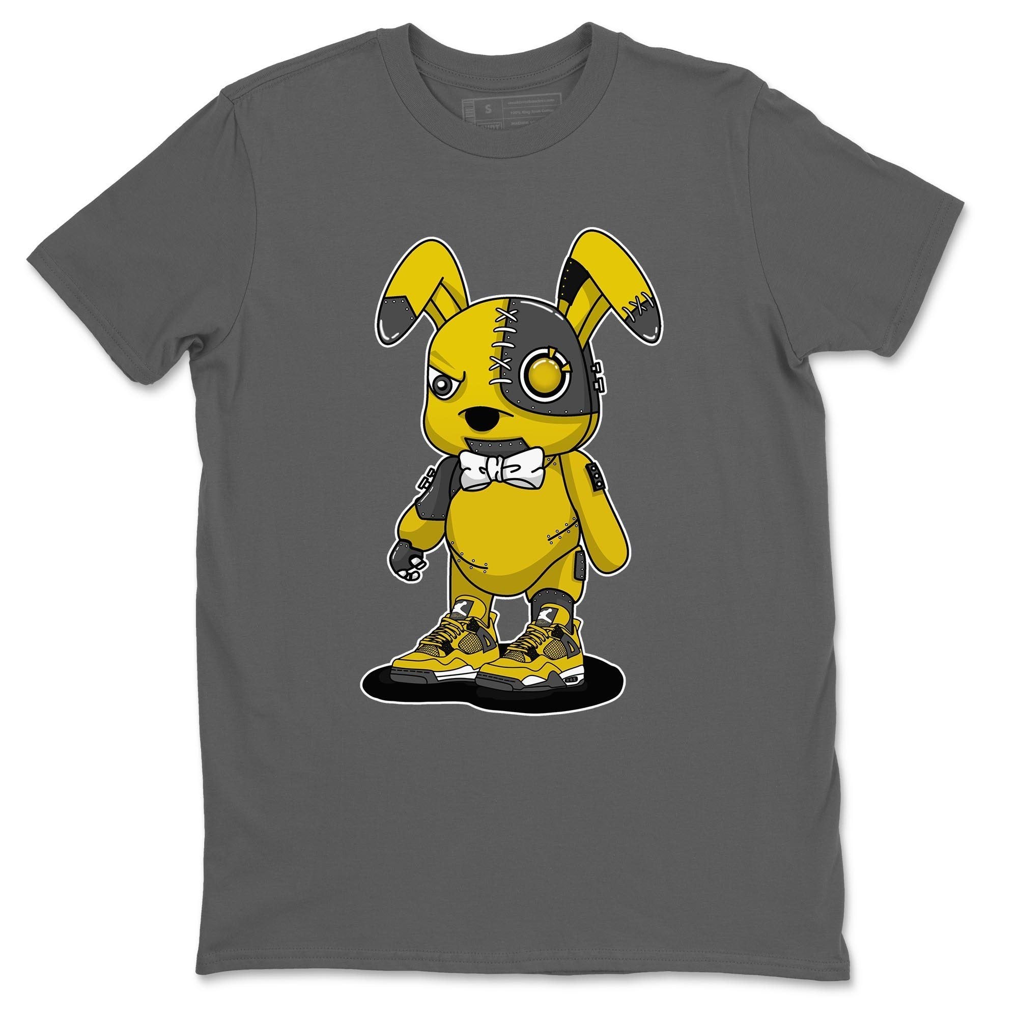 Cyborg Bunny Unisex Tops - Air Jordan 4 Lightning