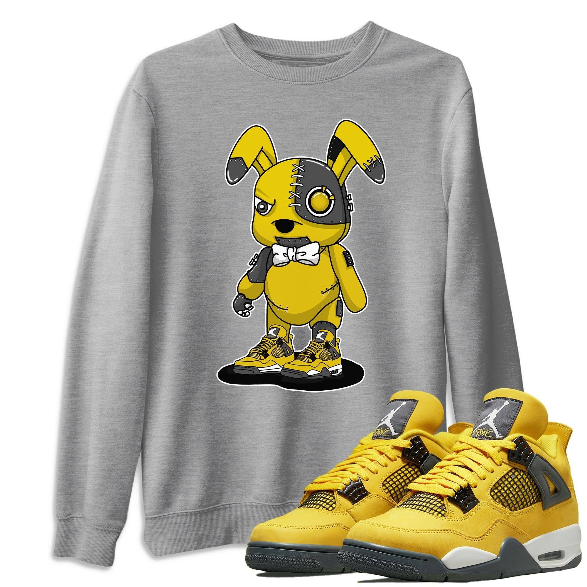 Cyborg Bunny Unisex Tops - Air Jordan 4 Lightning