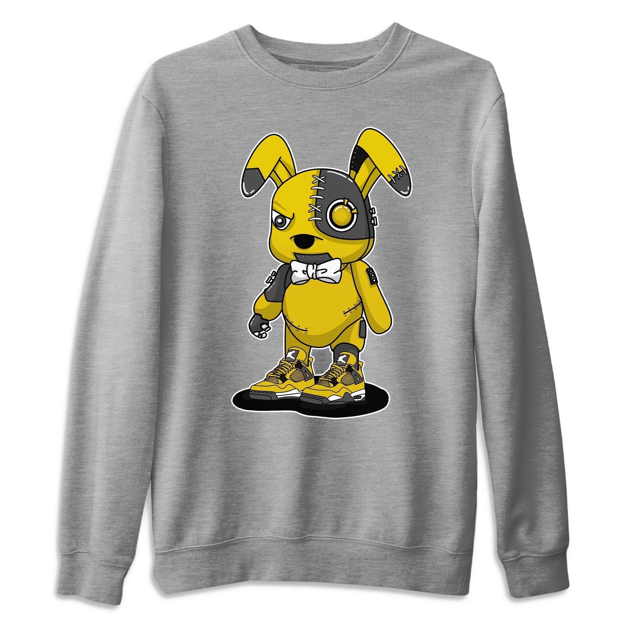 Cyborg Bunny Unisex Tops - Air Jordan 4 Lightning