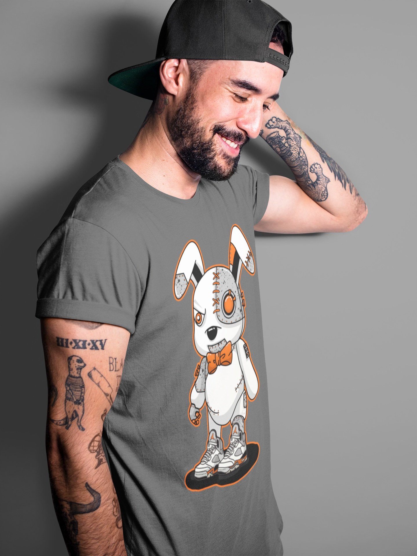 Cyborg Bunny Unisex Tops - Air Jordan 5 Shattered Backboard